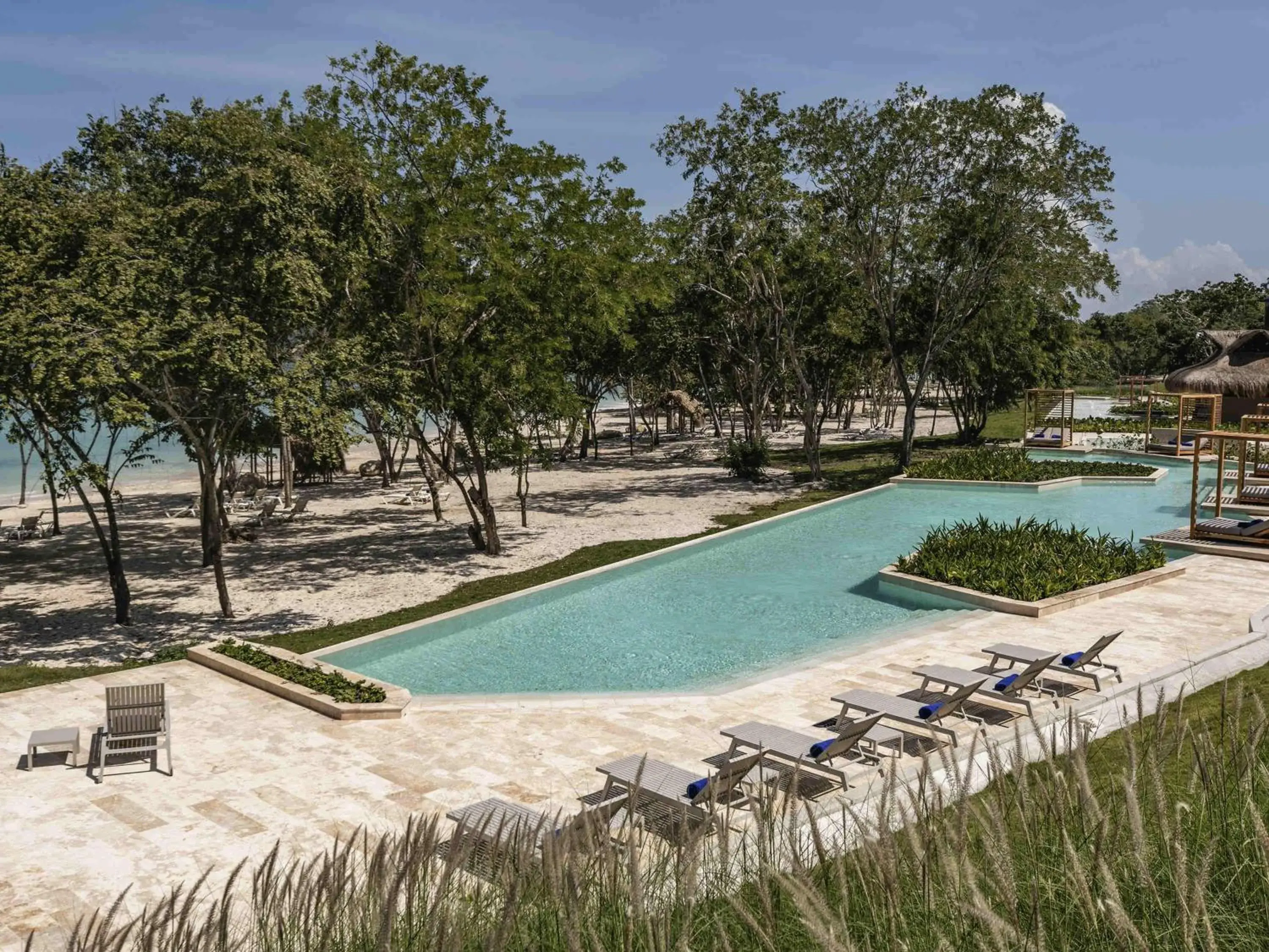 Pool view in Sofitel Barú Cartagena Pool view in Sofitel Barú Cartagena