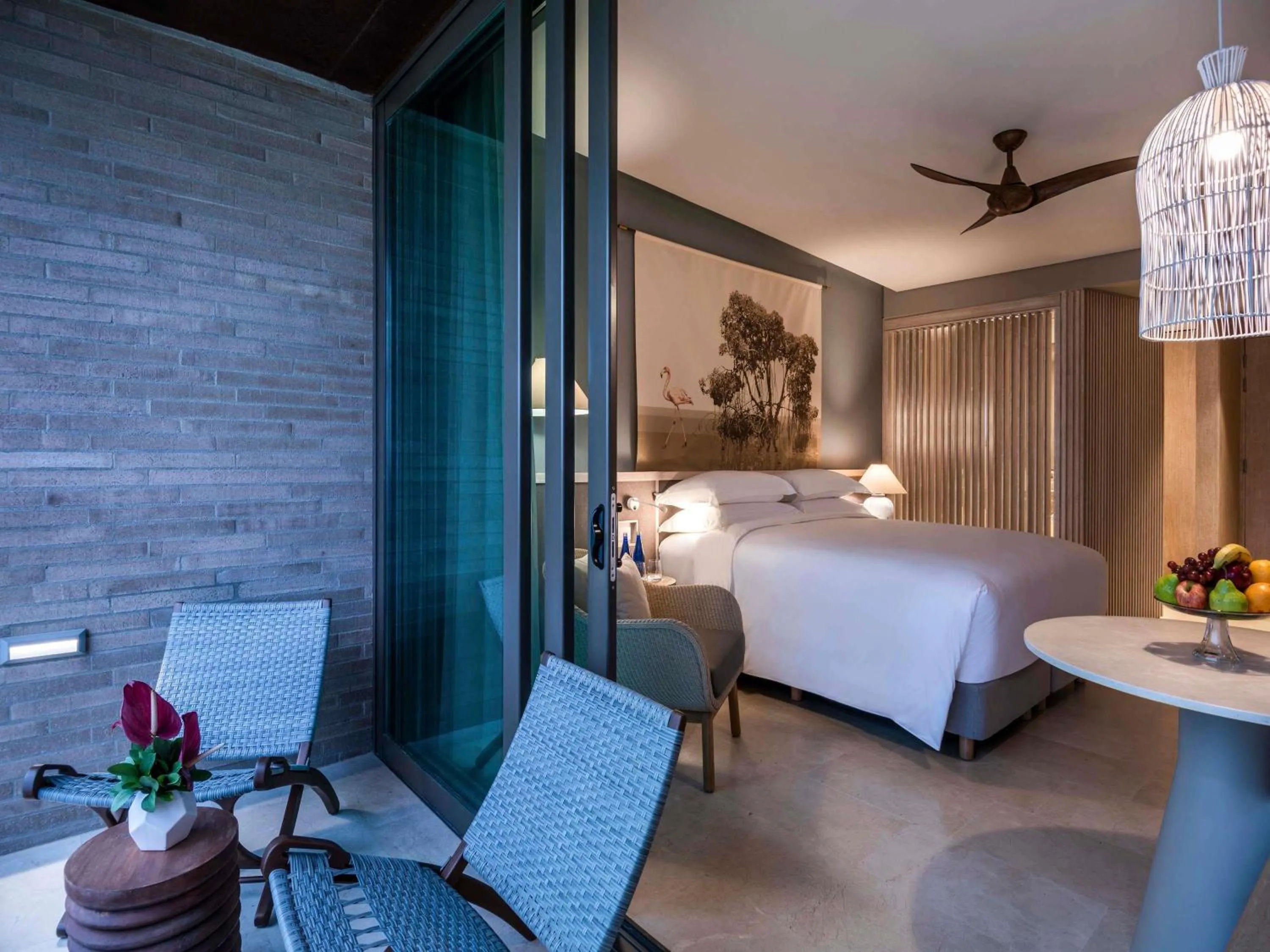 Bedroom, Bed in Sofitel Barú Cartagena