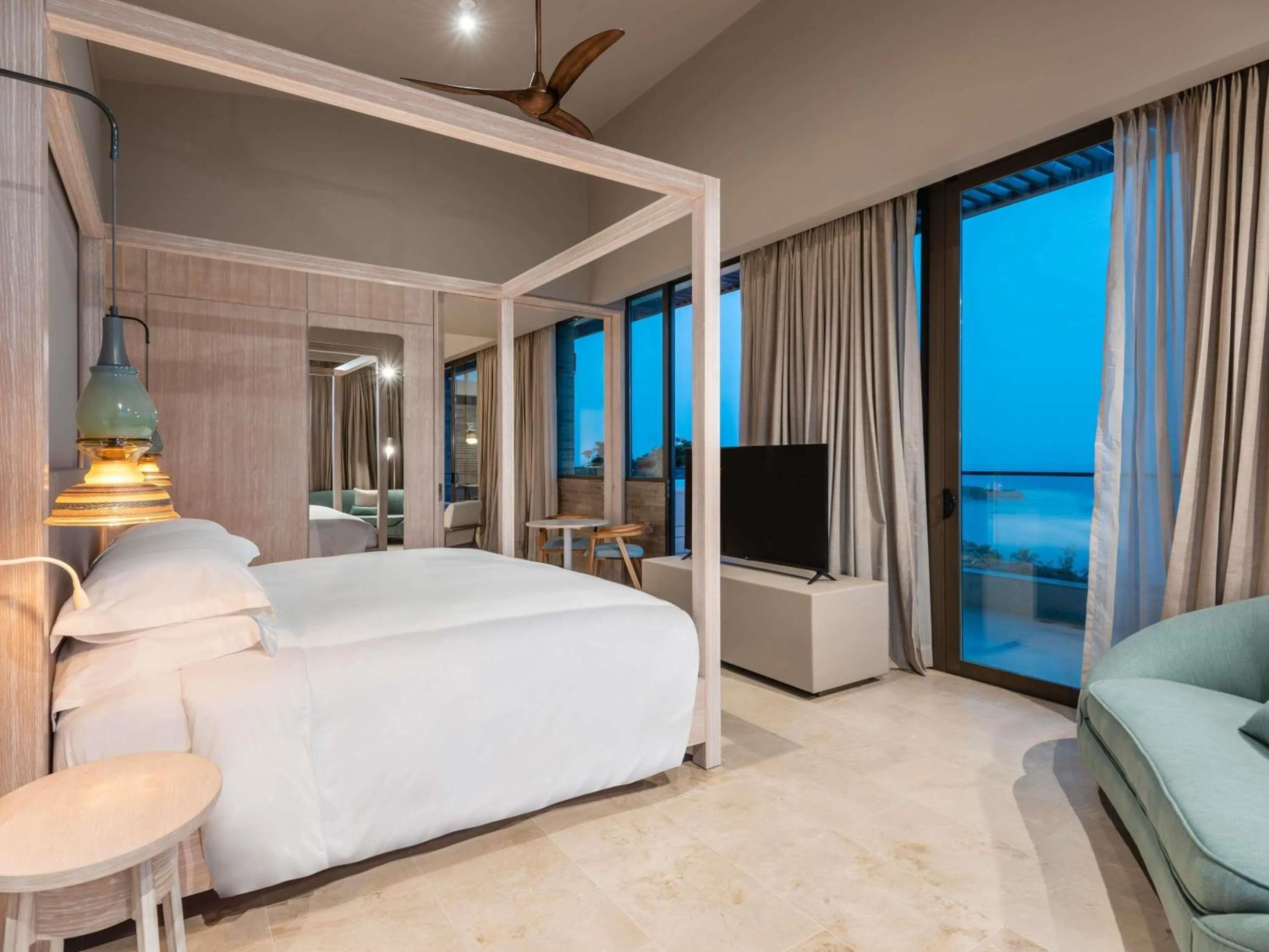 Bedroom, Bed in Sofitel Barú Cartagena