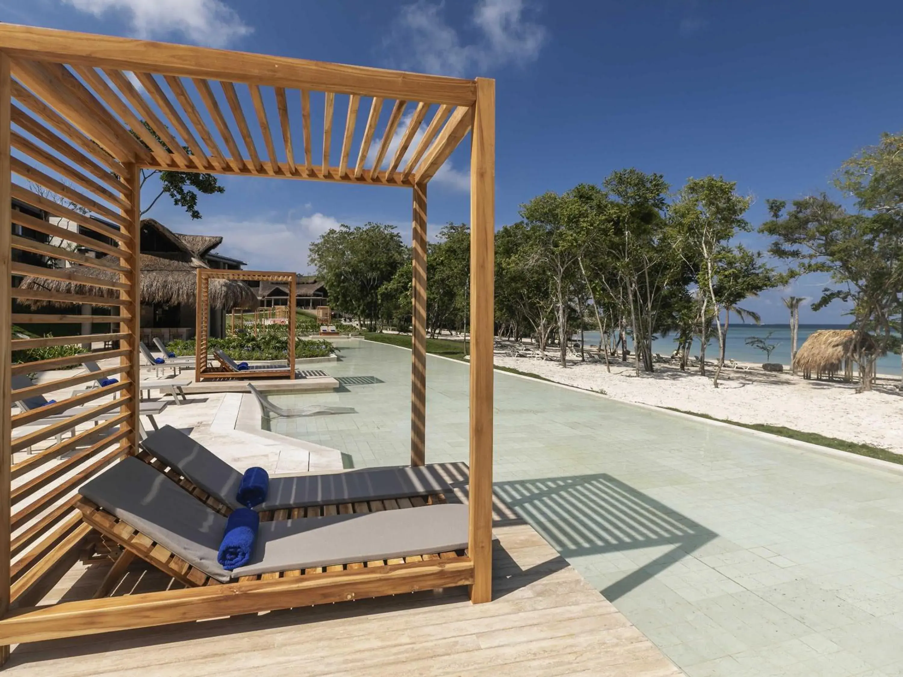 Pool view in Sofitel Barú Cartagena Pool view in Sofitel Barú Cartagena