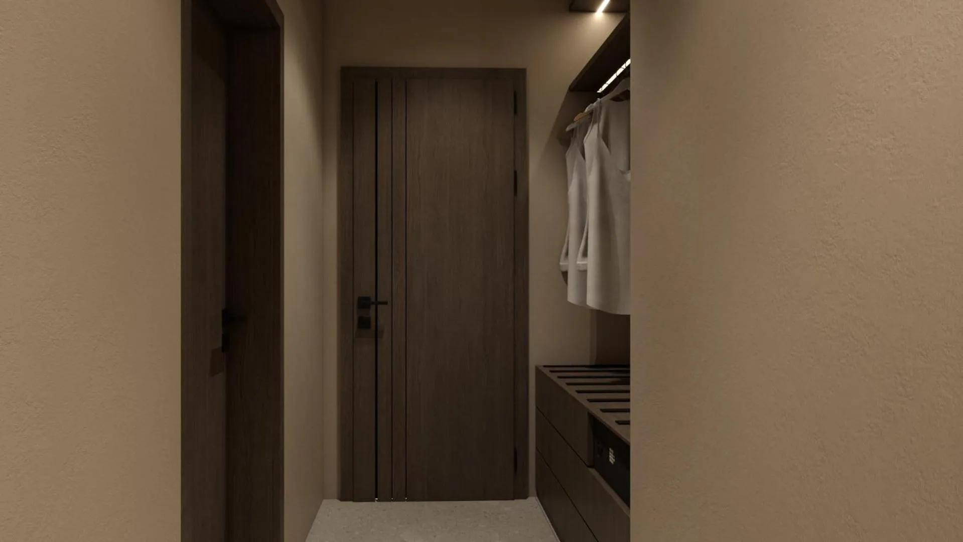 wardrobe in Themis Beach Hotel