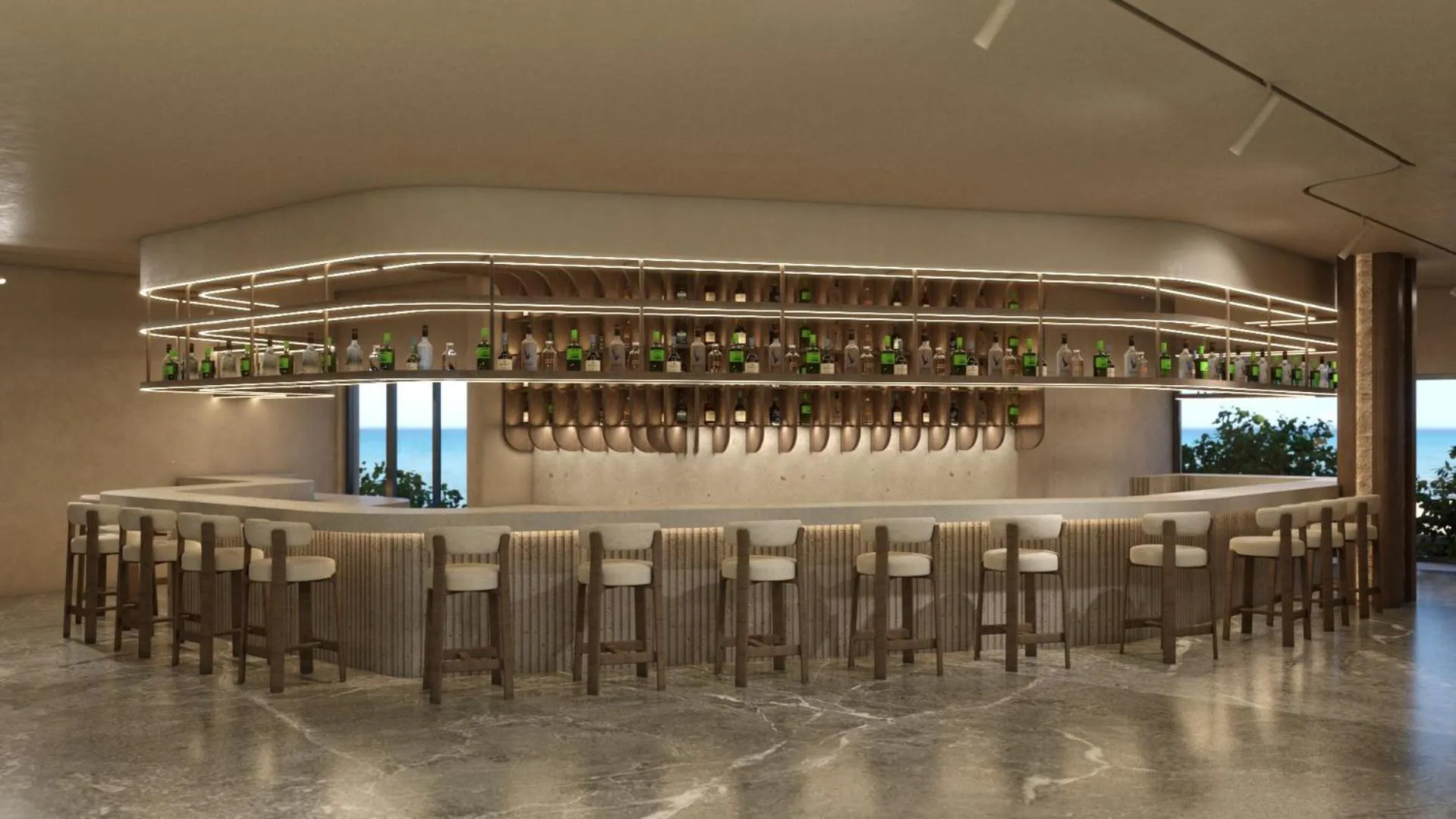 Lounge or bar in Themis Beach Hotel