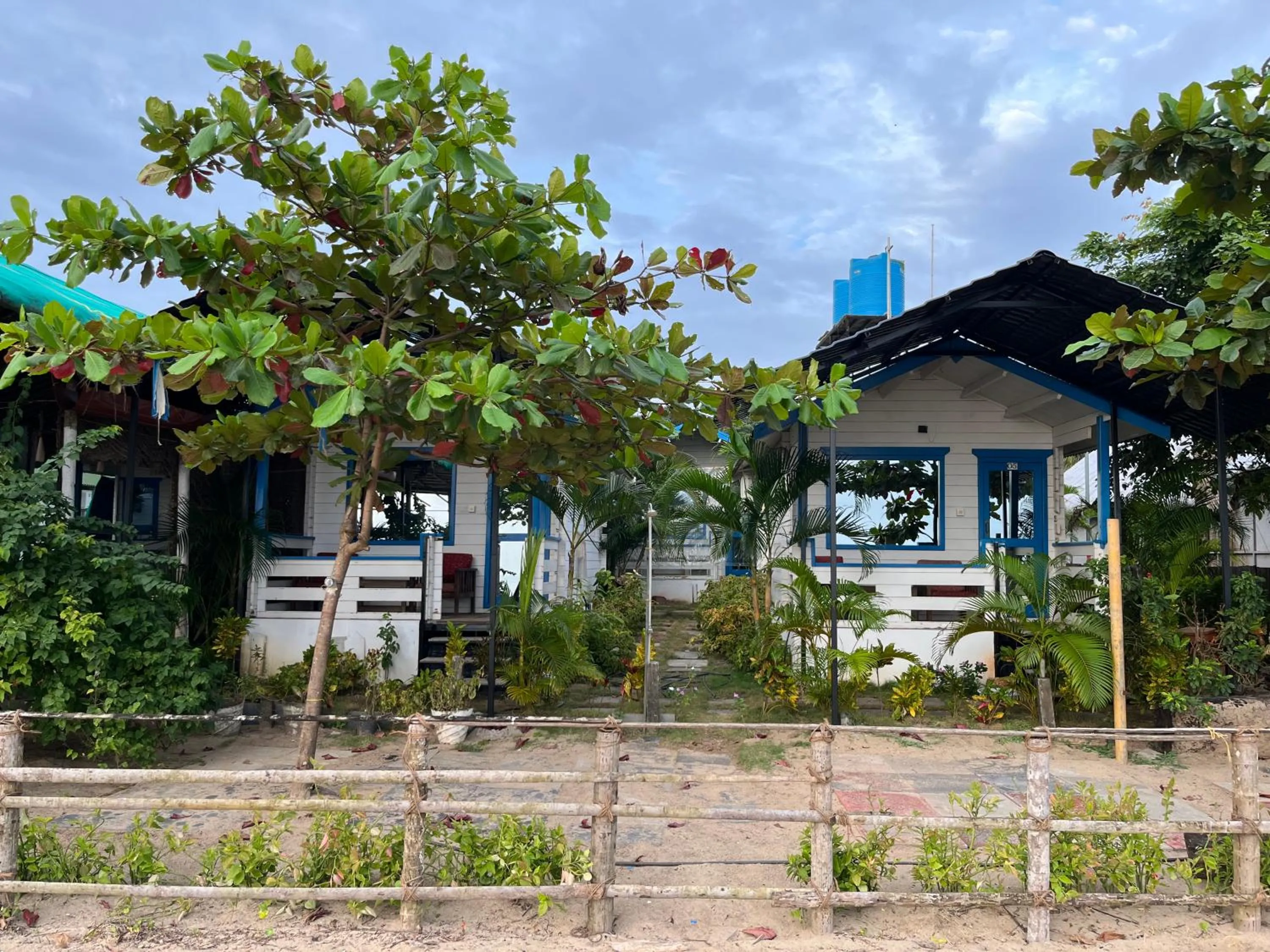 Property building in Agonda island view