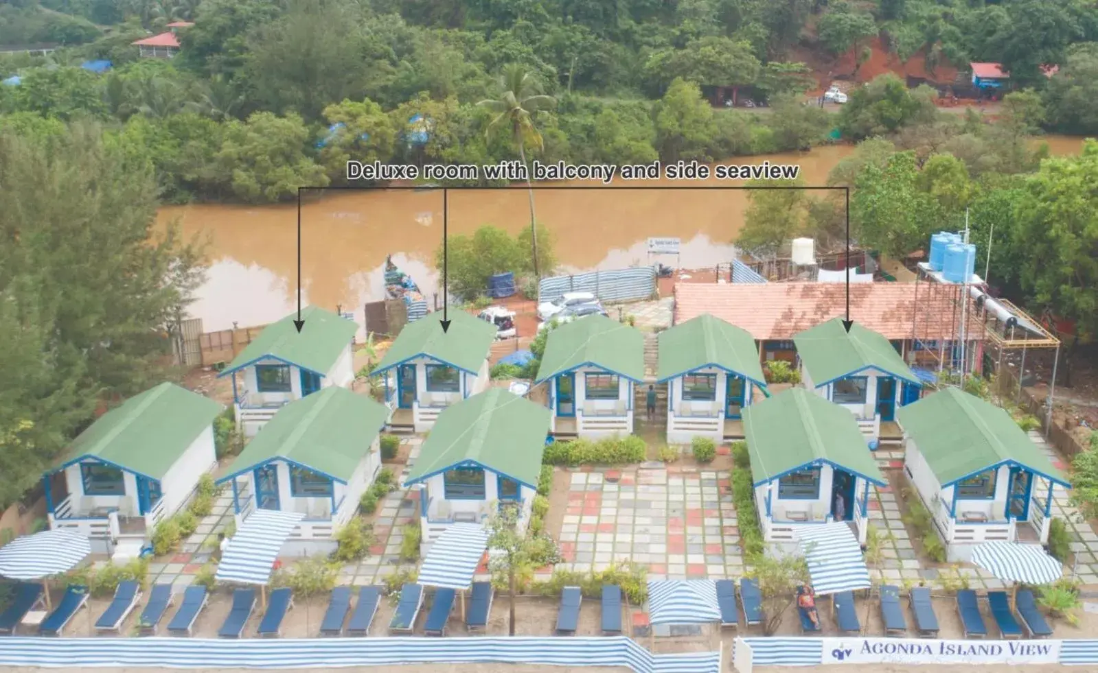 Property building in Agonda island view Property building in Agonda island view