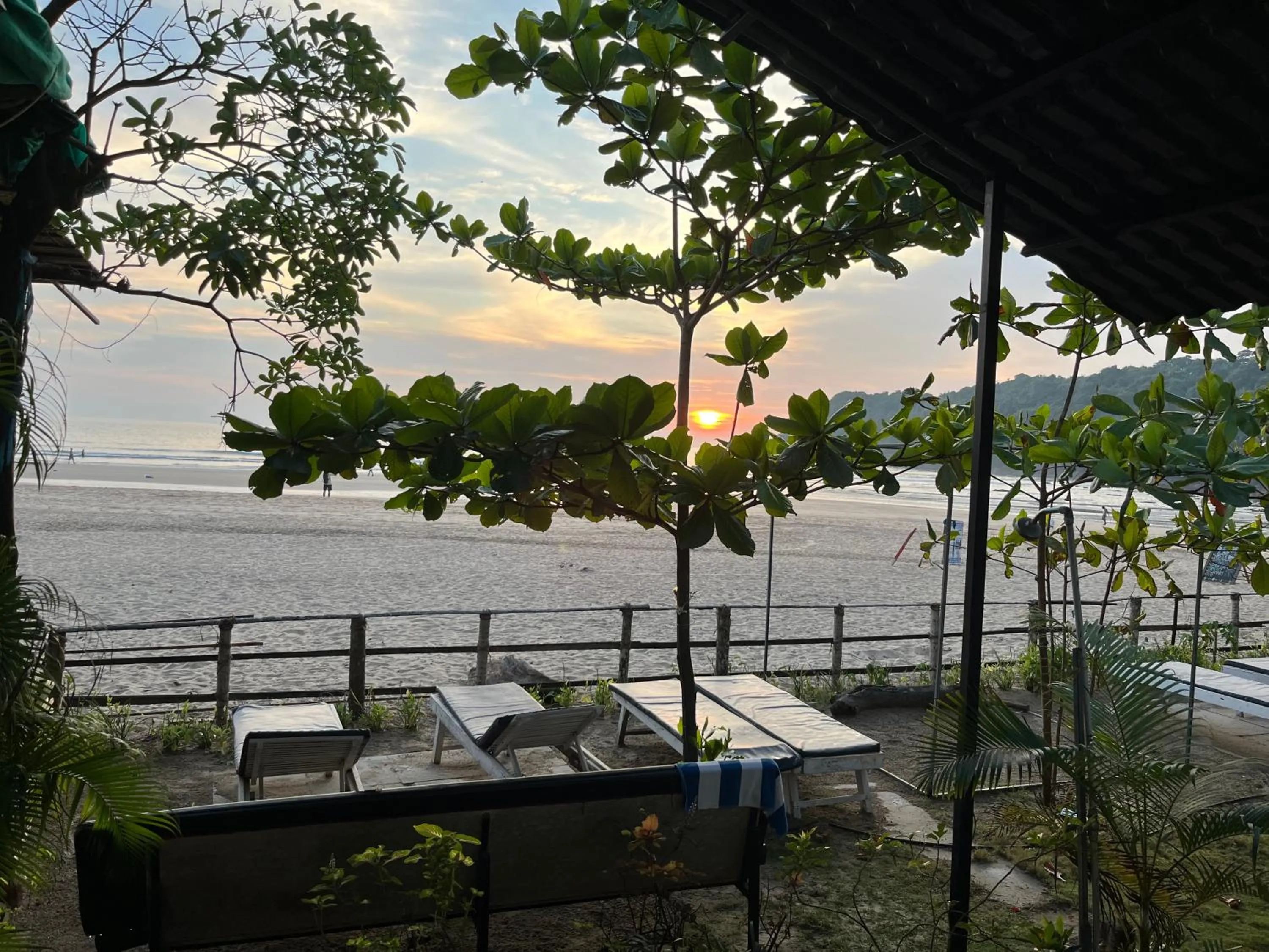 Property building in Agonda island view