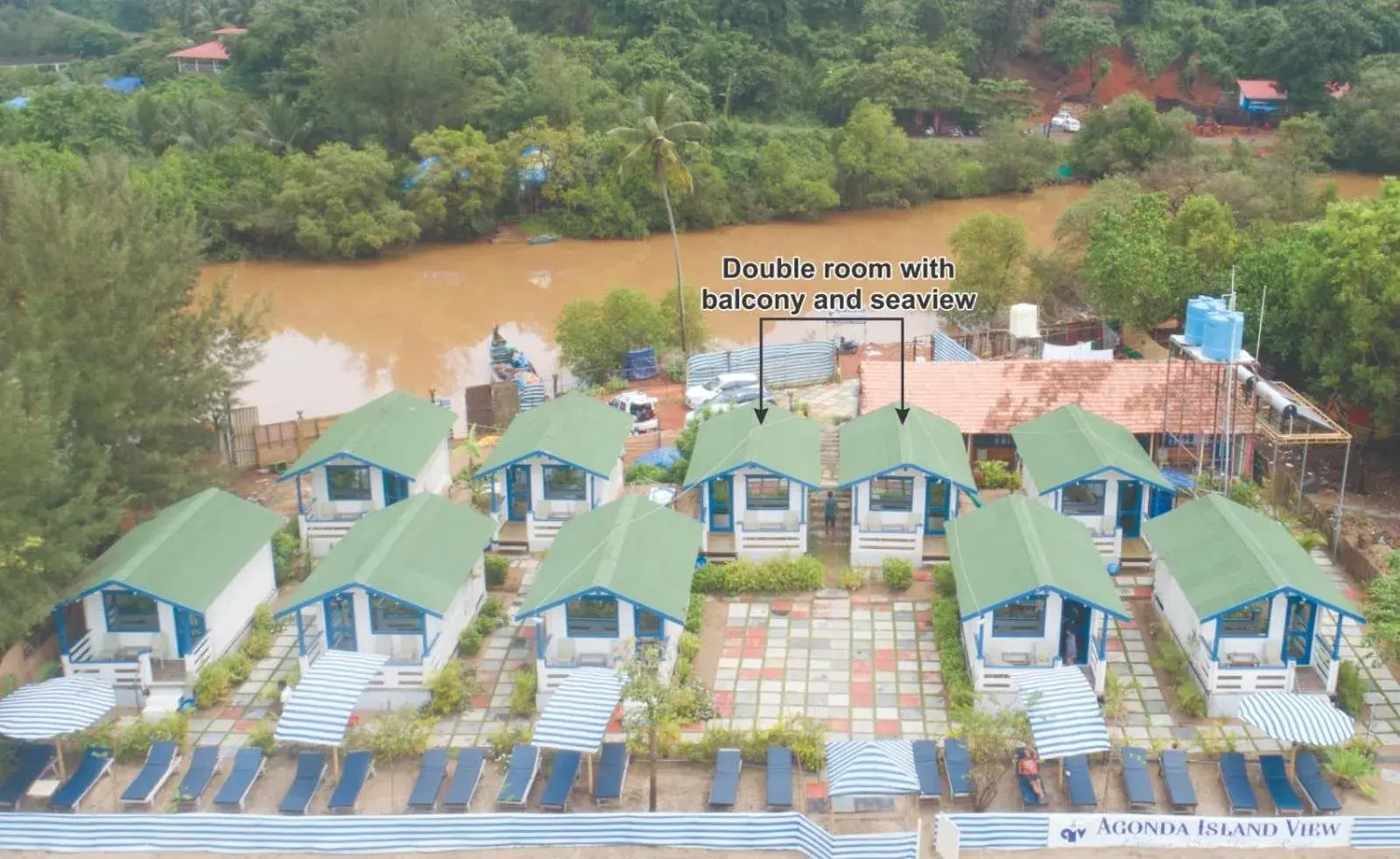 Property building in Agonda island view Property building in Agonda island view