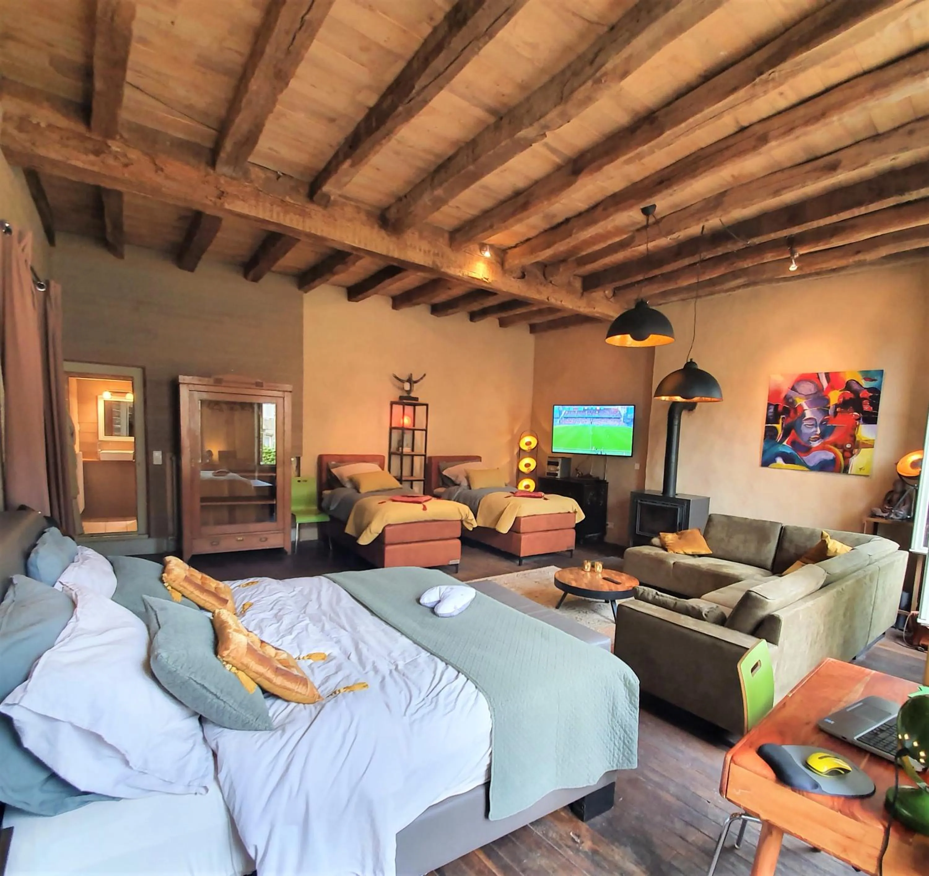 Bed in Maison Fossemagne