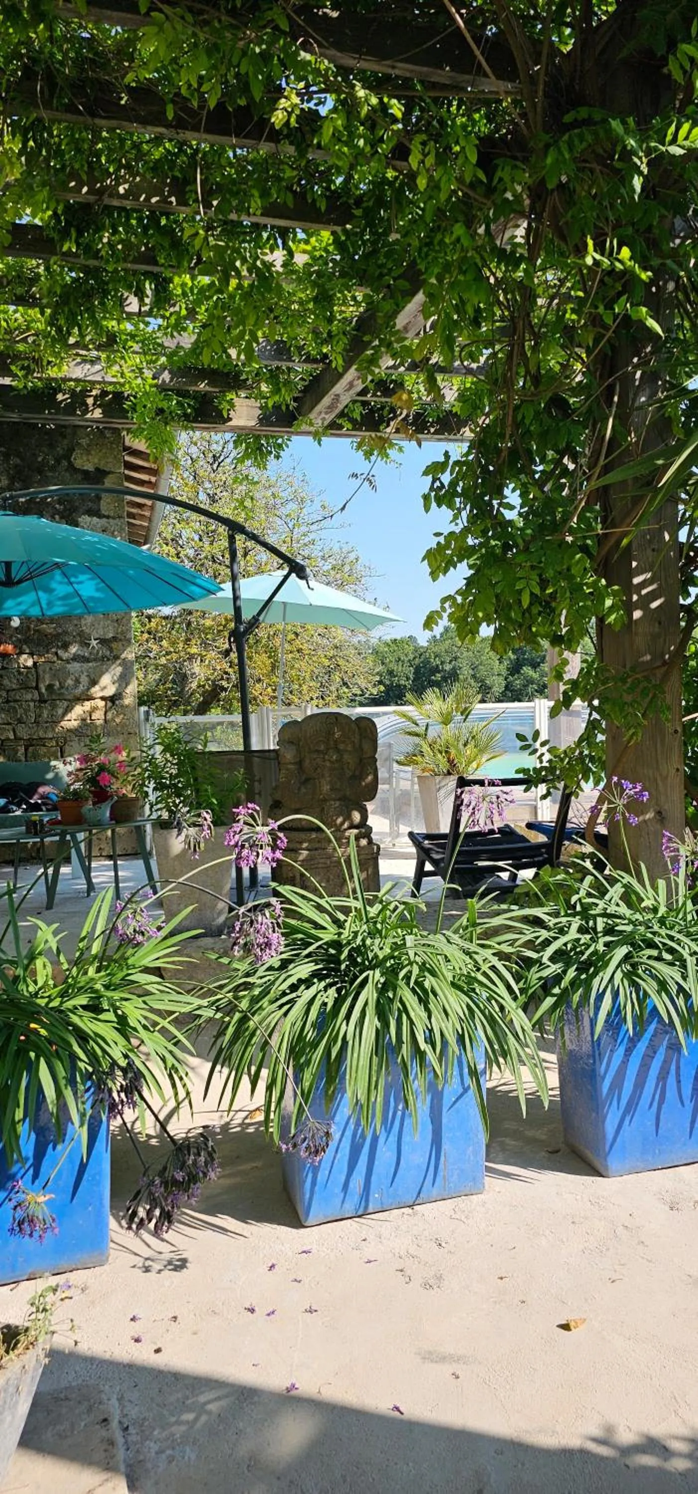 Patio in Maison Fossemagne