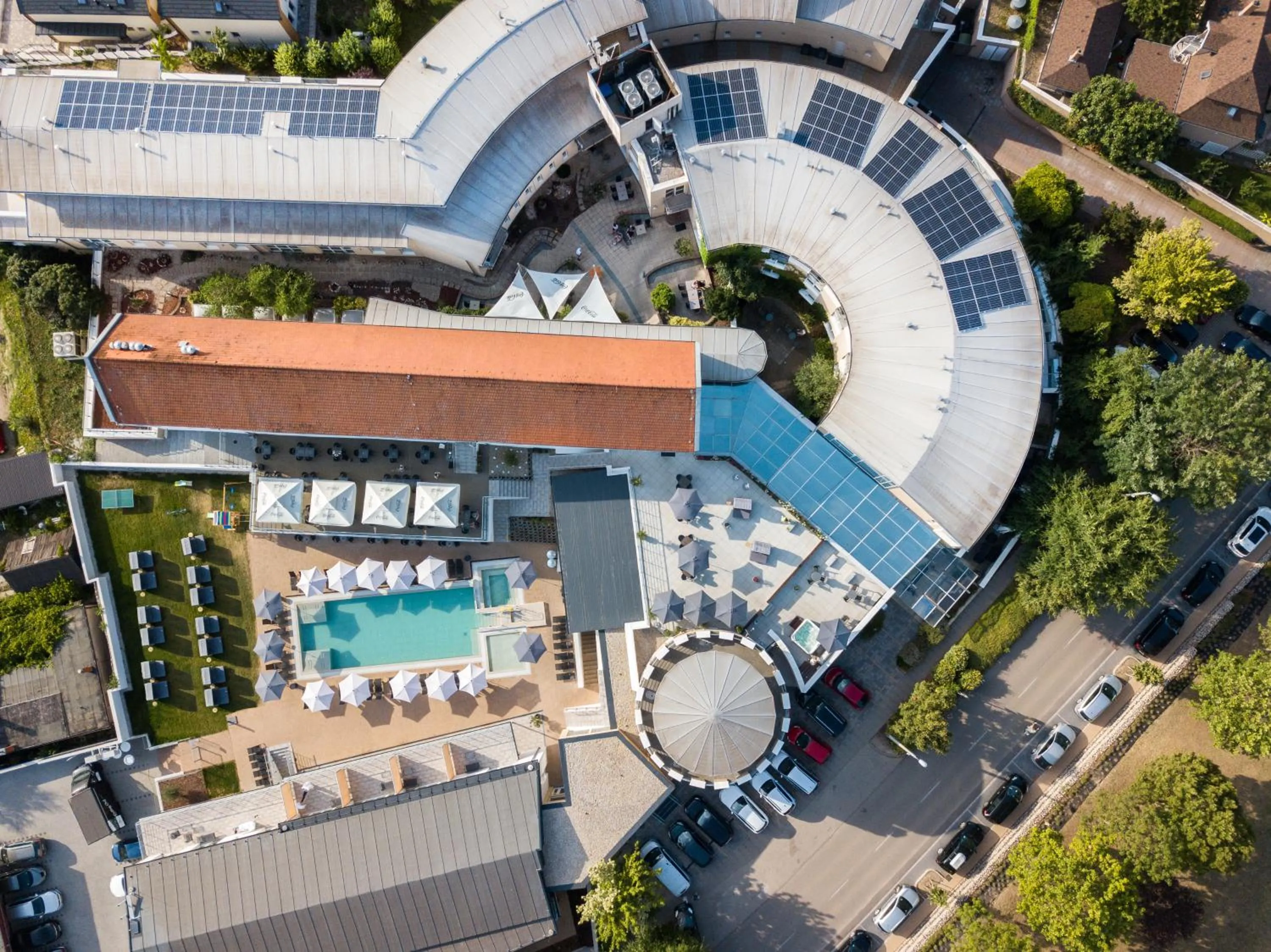 Property building in CE Plaza Hotel