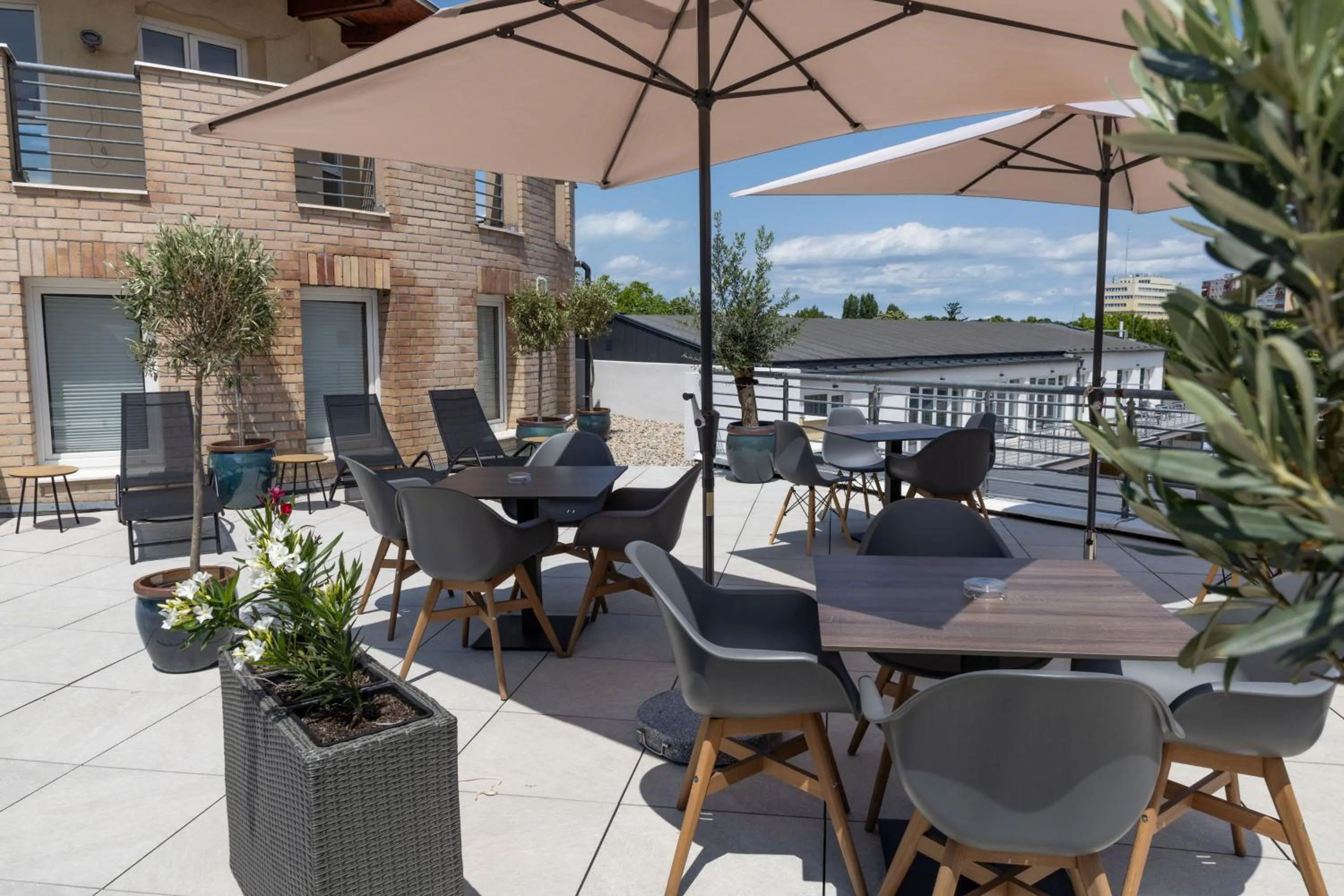 Property building in CE Plaza Hotel