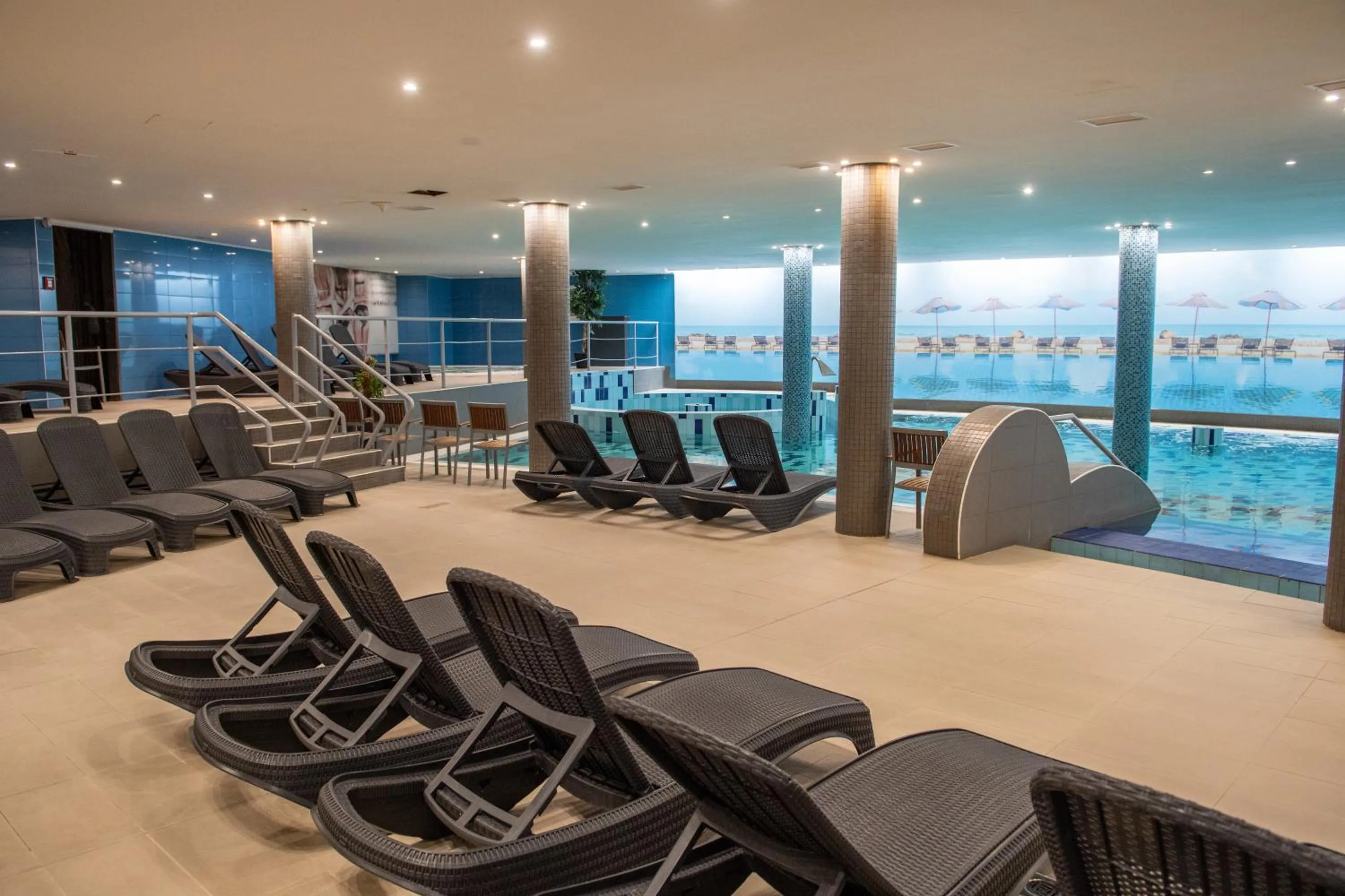 Pool view in CE Plaza Hotel