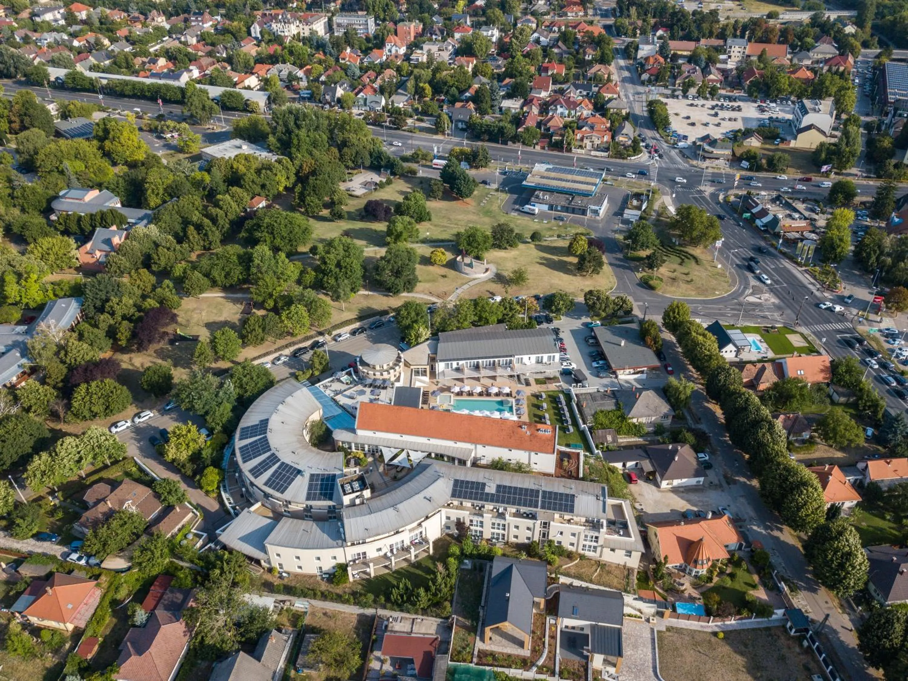 Property building in CE Plaza Hotel