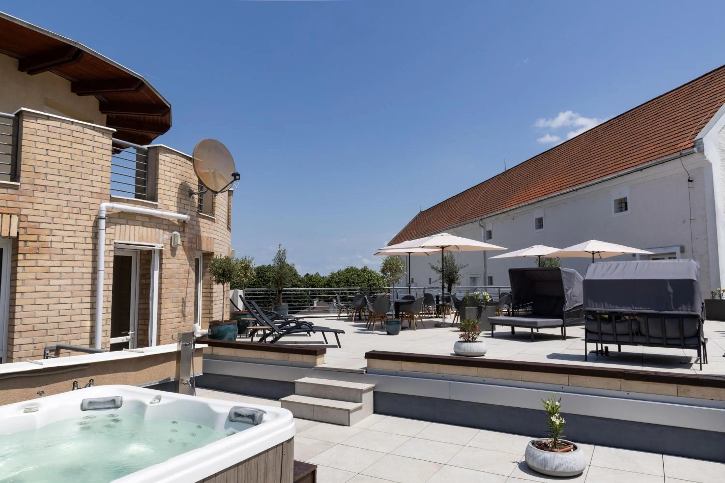 Property building in CE Plaza Hotel