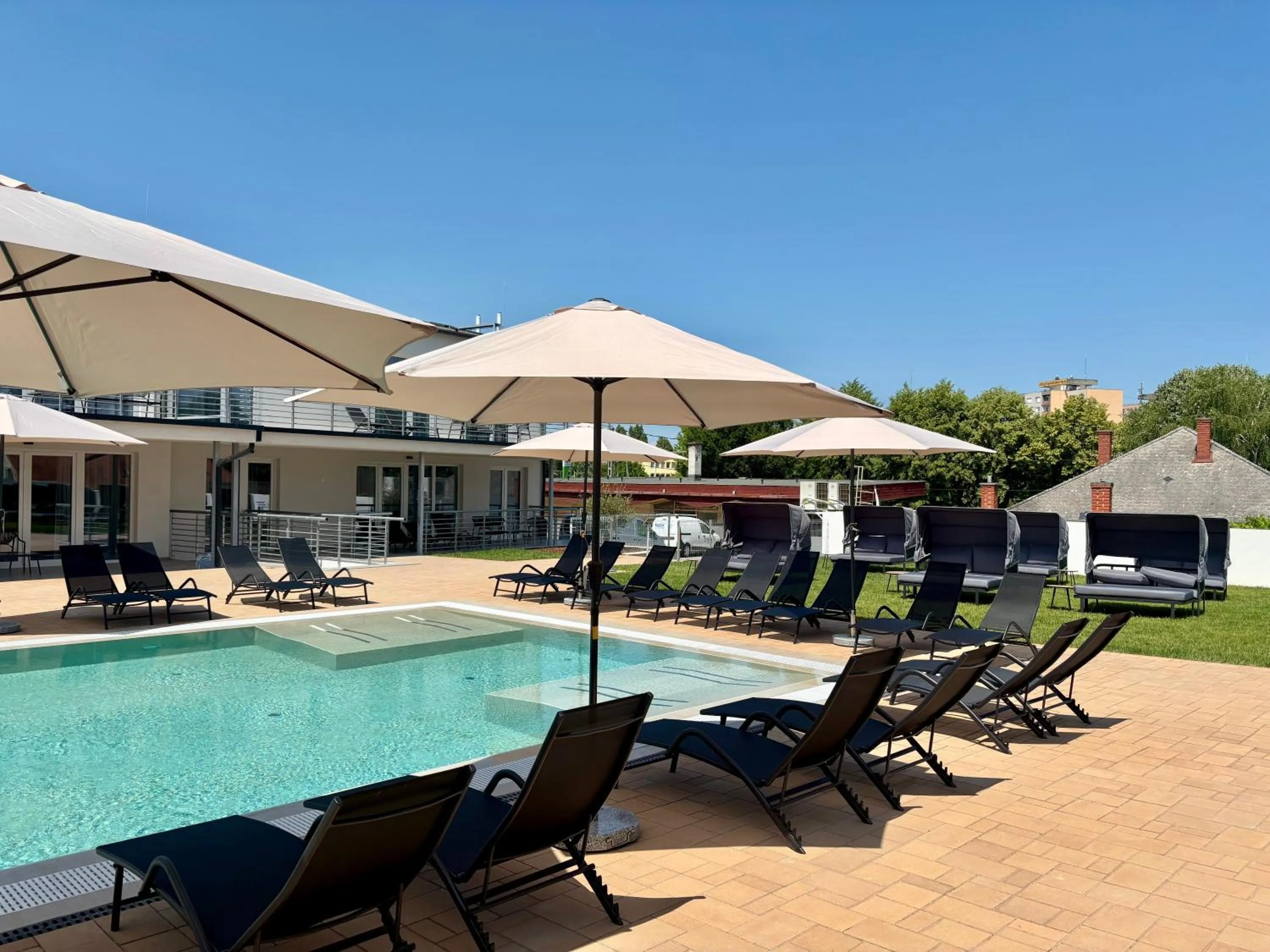 Property building in CE Plaza Hotel