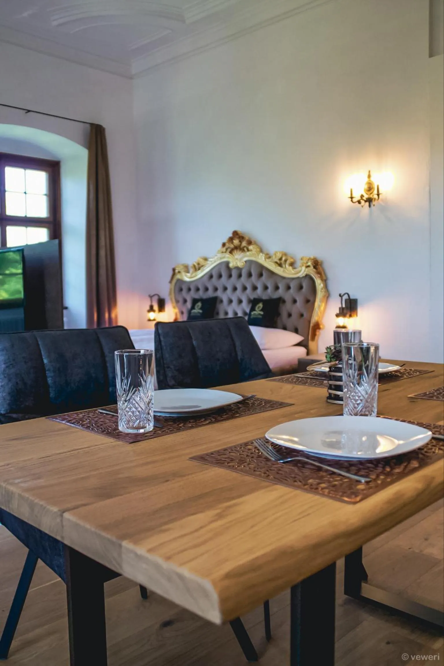 Dining area in Innviertler Versailles