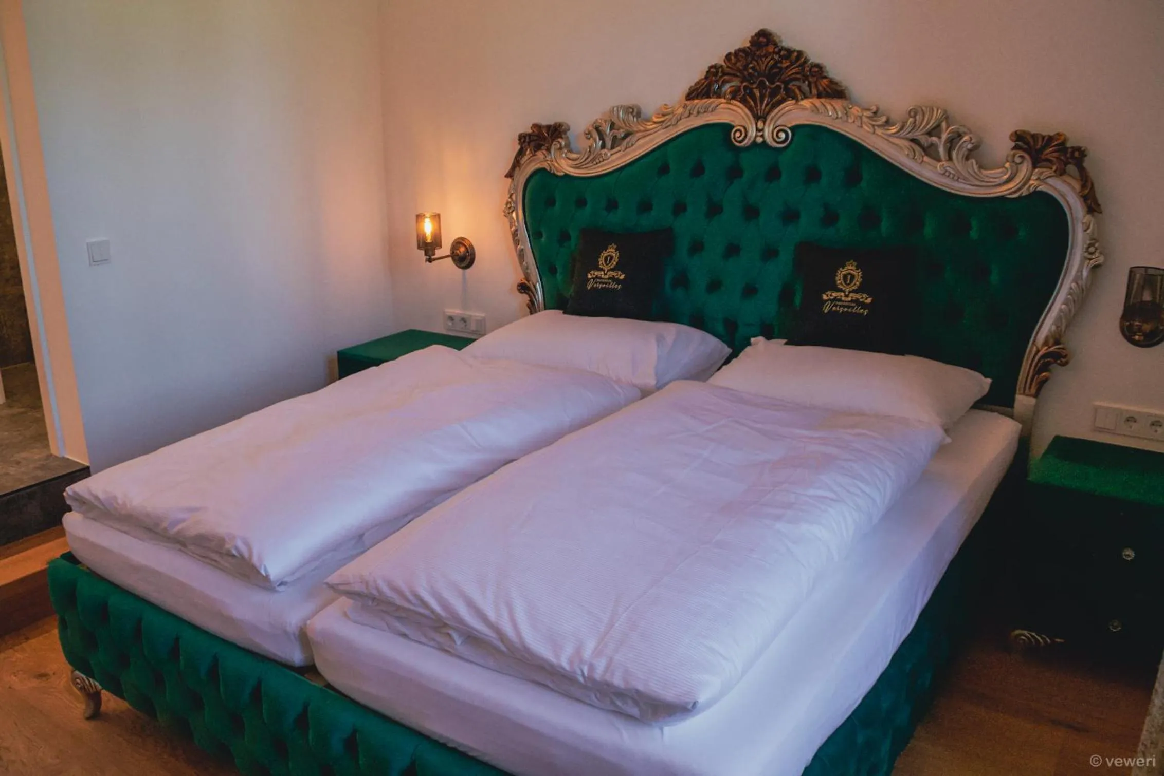 Bedroom, Bed in Innviertler Versailles