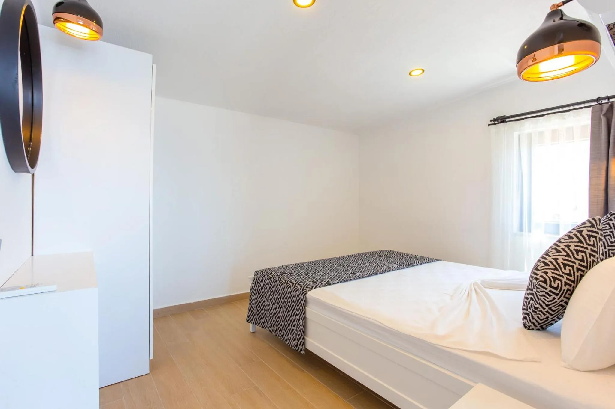 Bed in Lobelya Suites