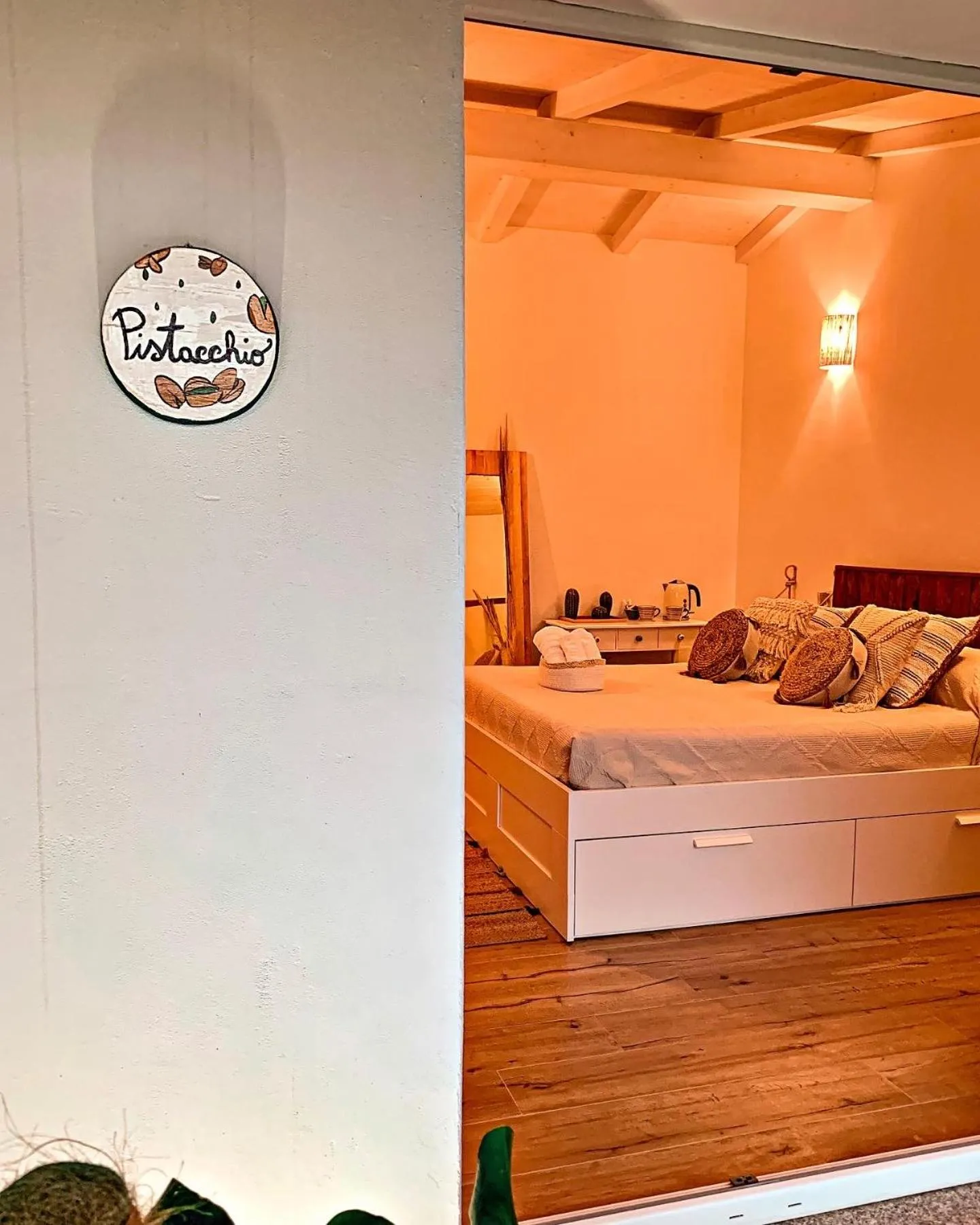 Bed in B&B Anastasia