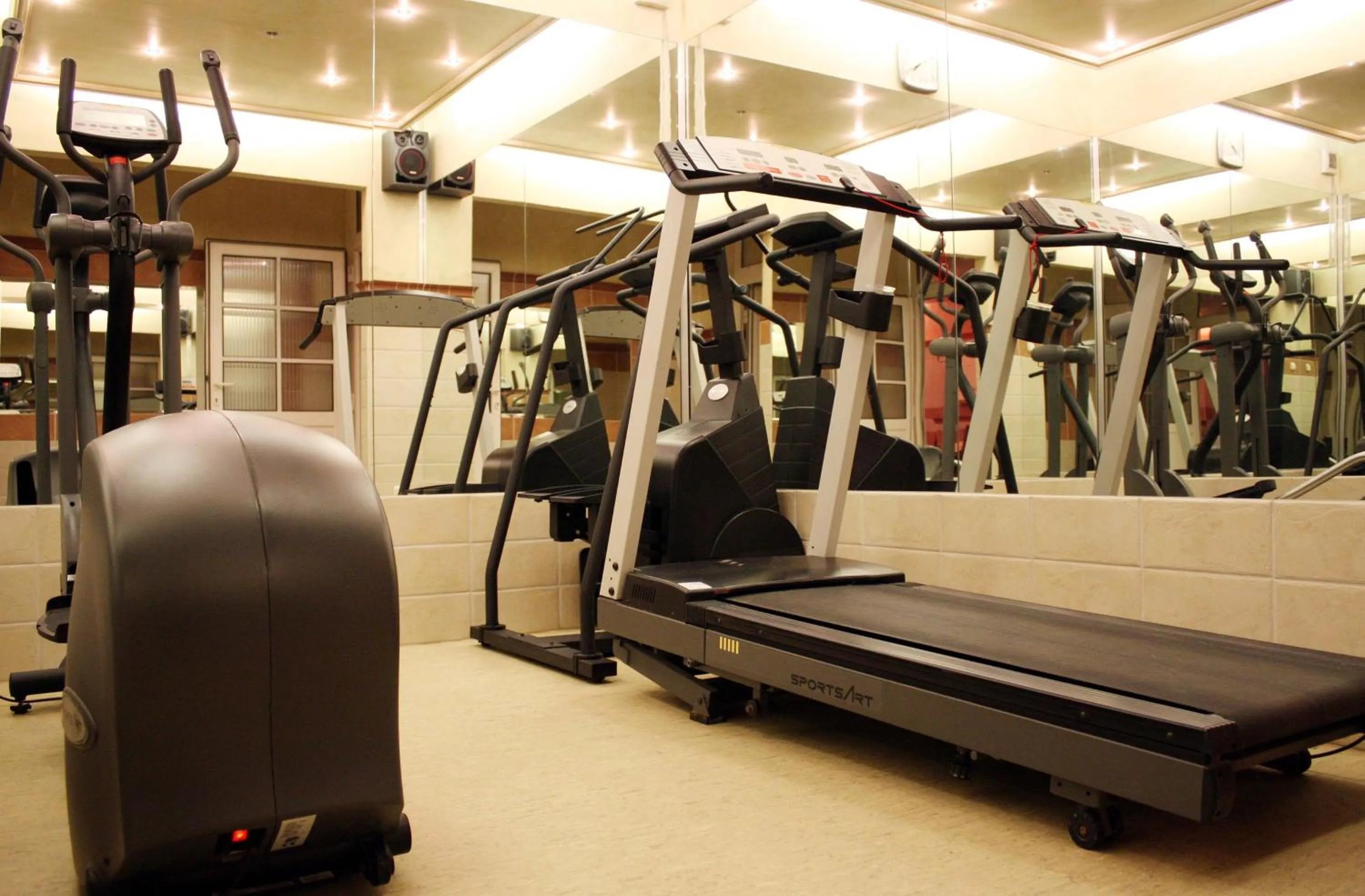 Fitness centre/facilities in Lévay Villa Hotel