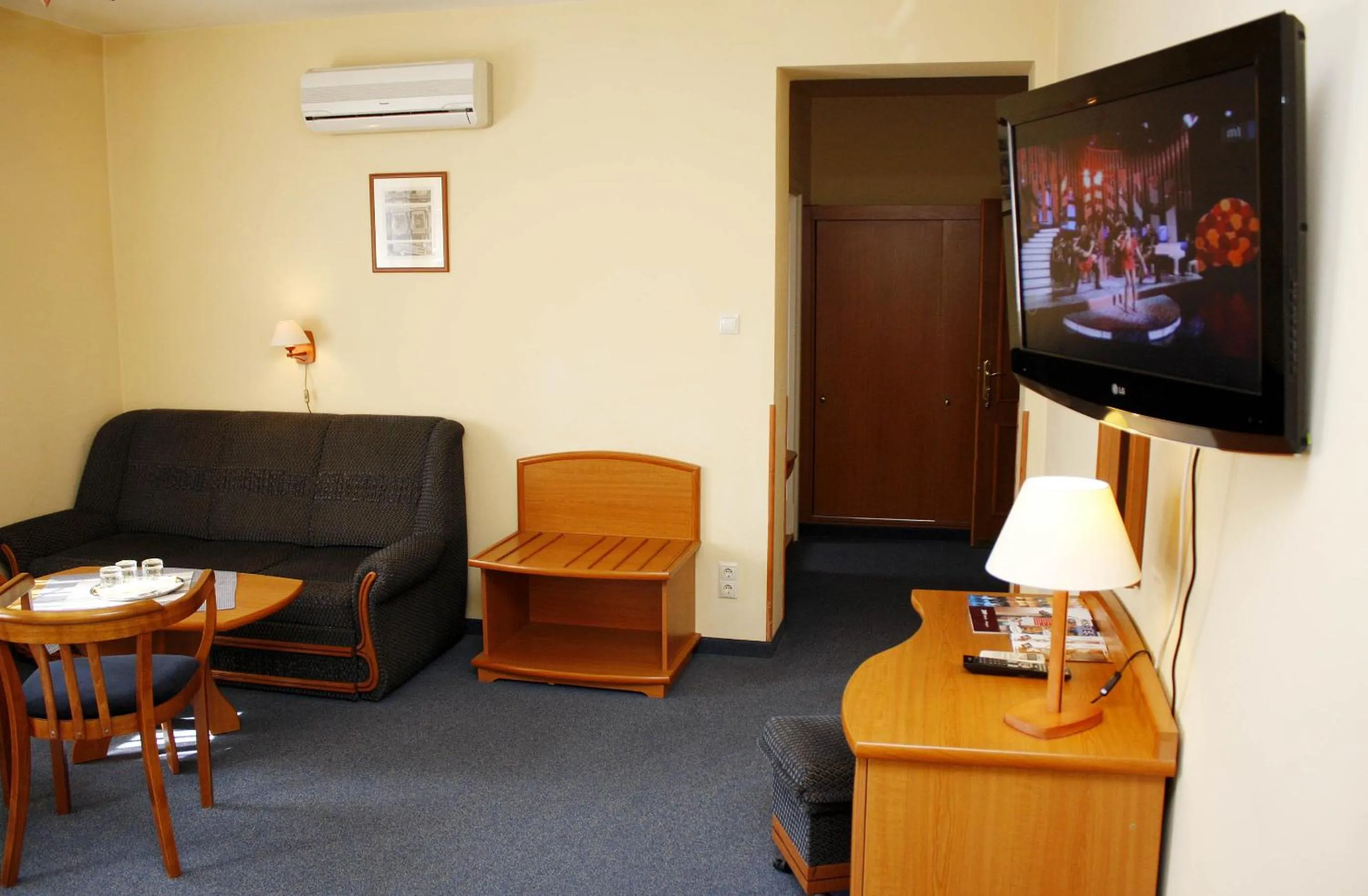 Seating area in Lévay Villa Hotel