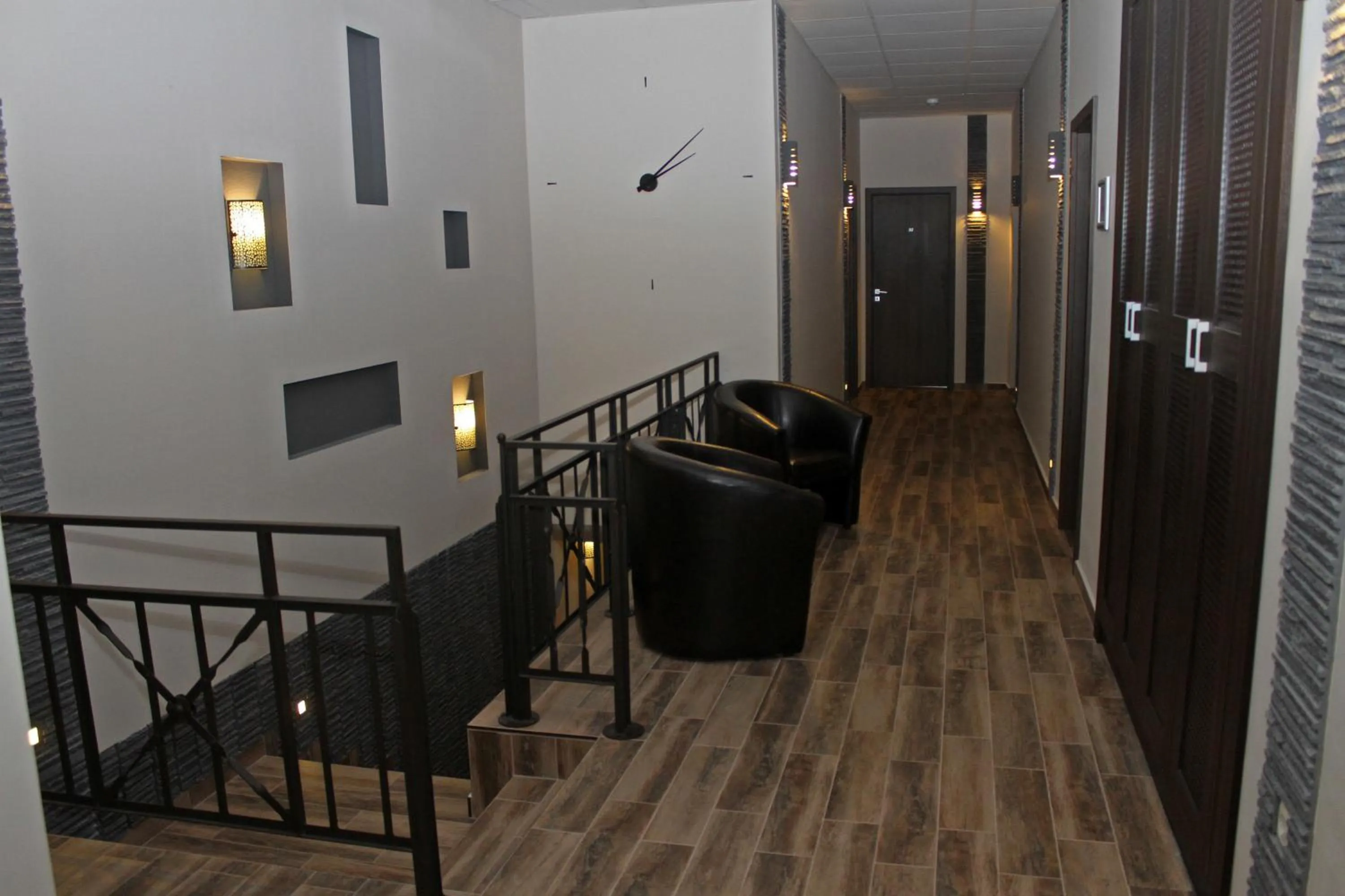 Decorative detail in Lévay Villa Hotel