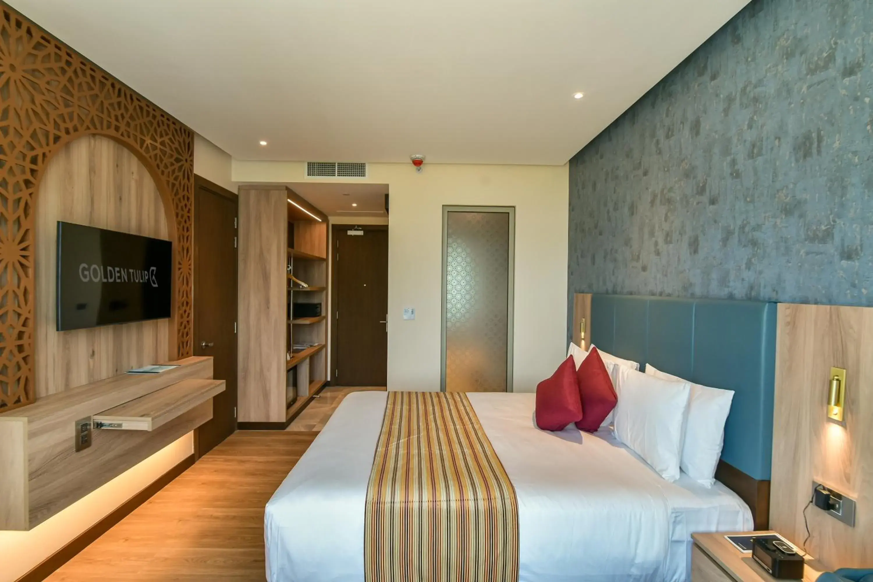 Bed in Golden Tulip Zanzibar Airport Hotel & Spa Bed in Golden Tulip Zanzibar Airport Hotel & Spa