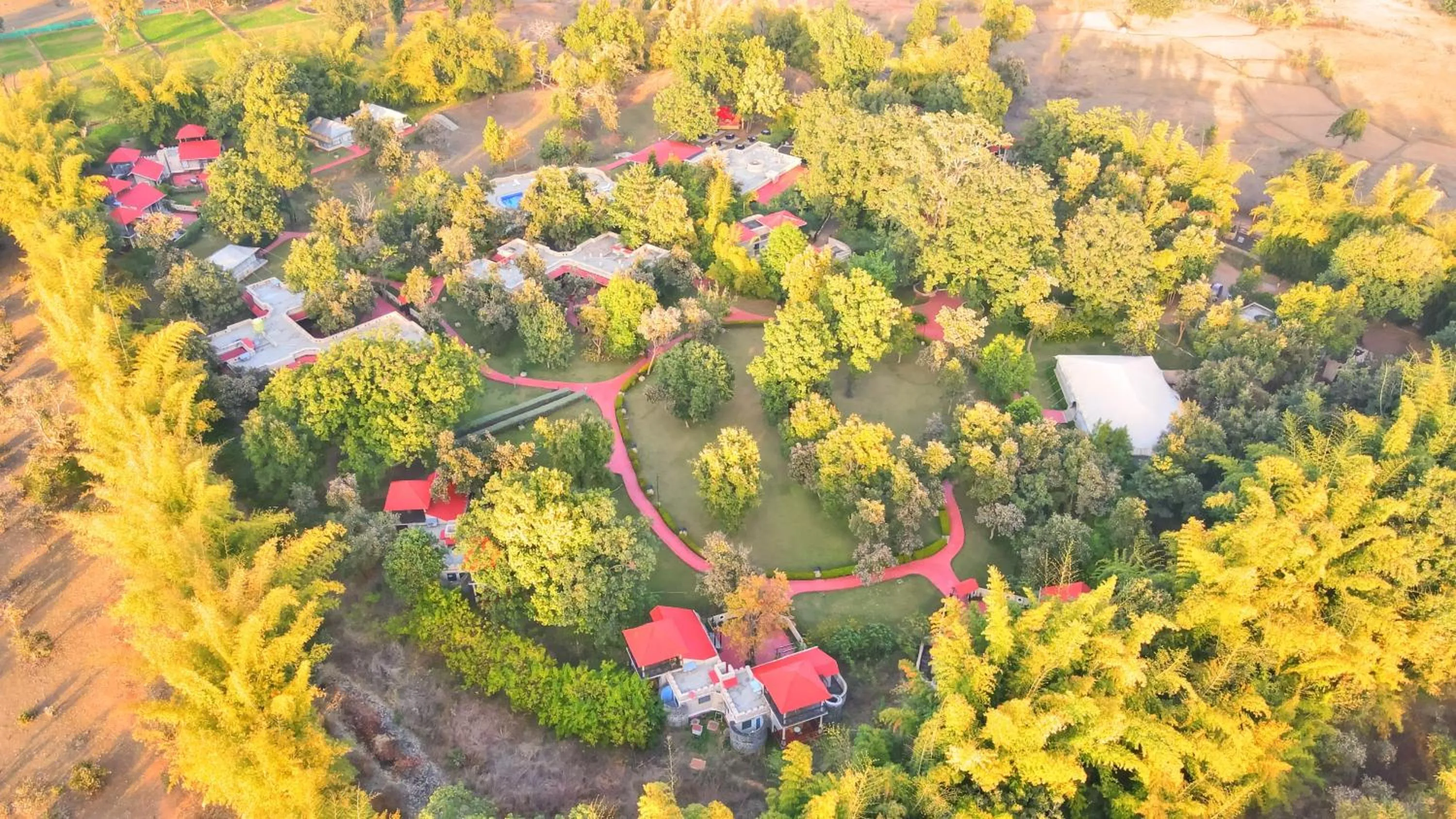 Bird's eye view in Bundela Bandhavgarh by Octave