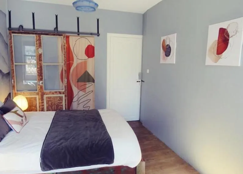 Bed in La Belle D'Âme - Guest House