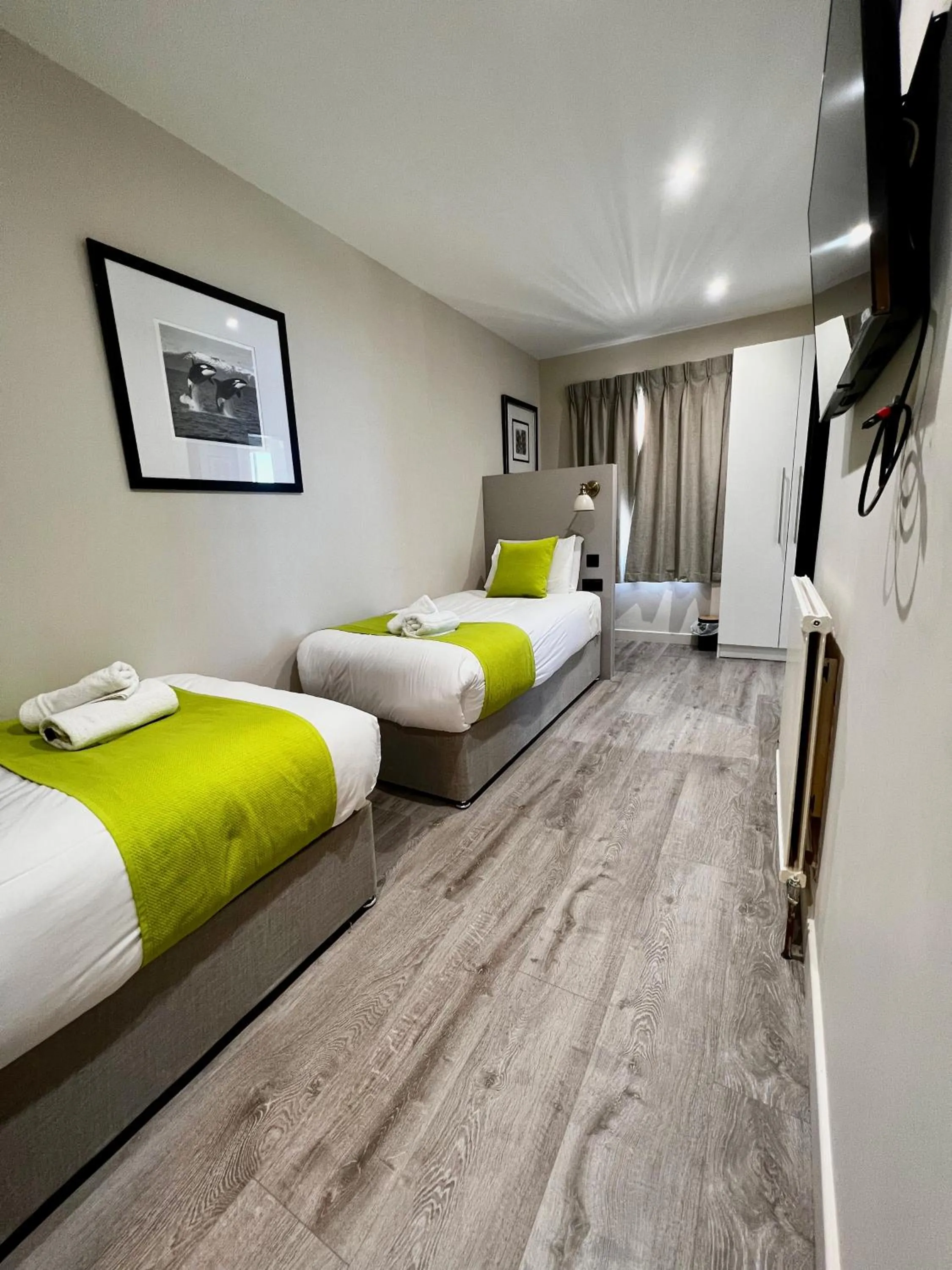 Bed in Pearl & Pebbles Eastbourne