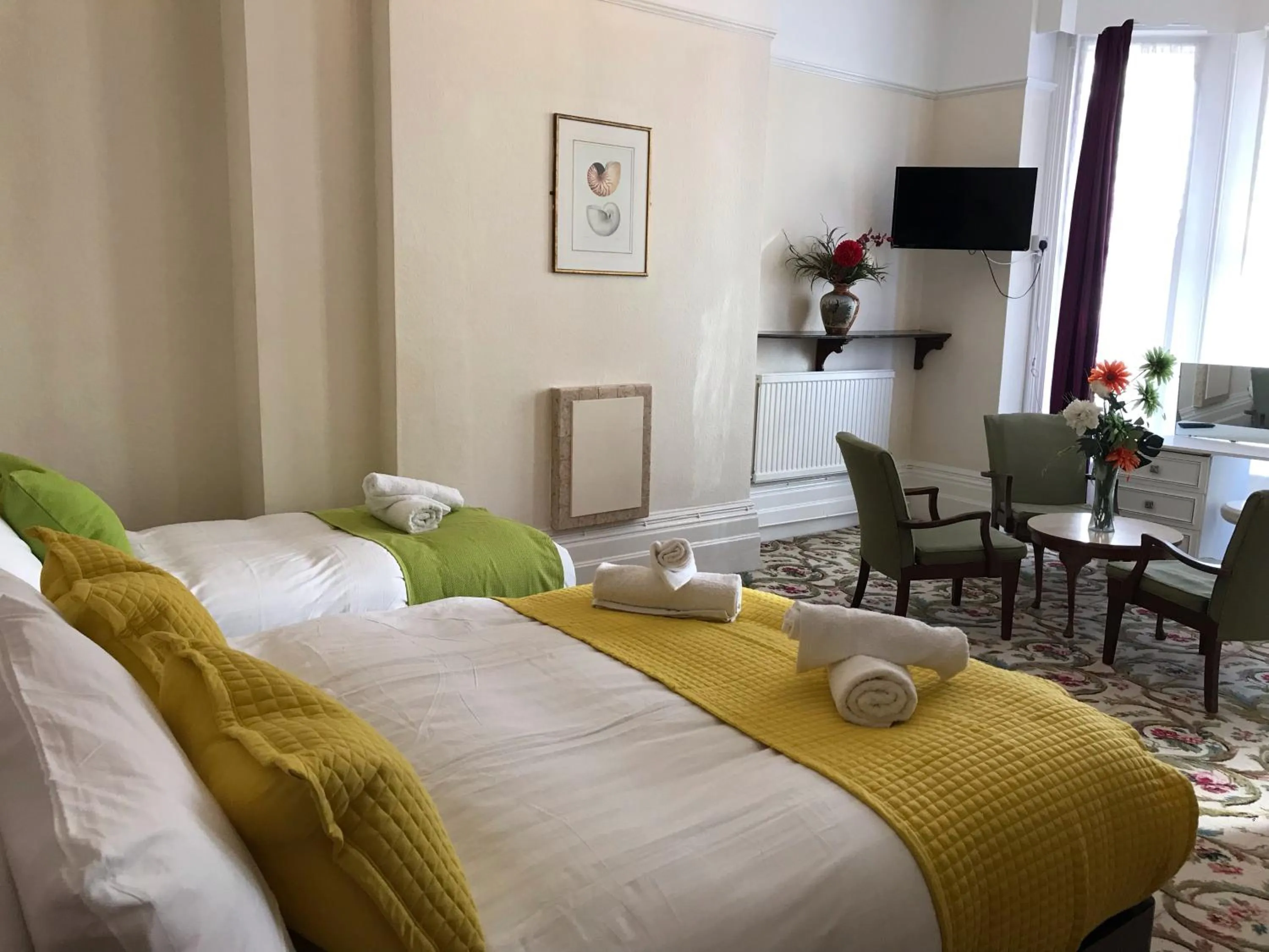 Bedroom in Pearl & Pebbles Eastbourne