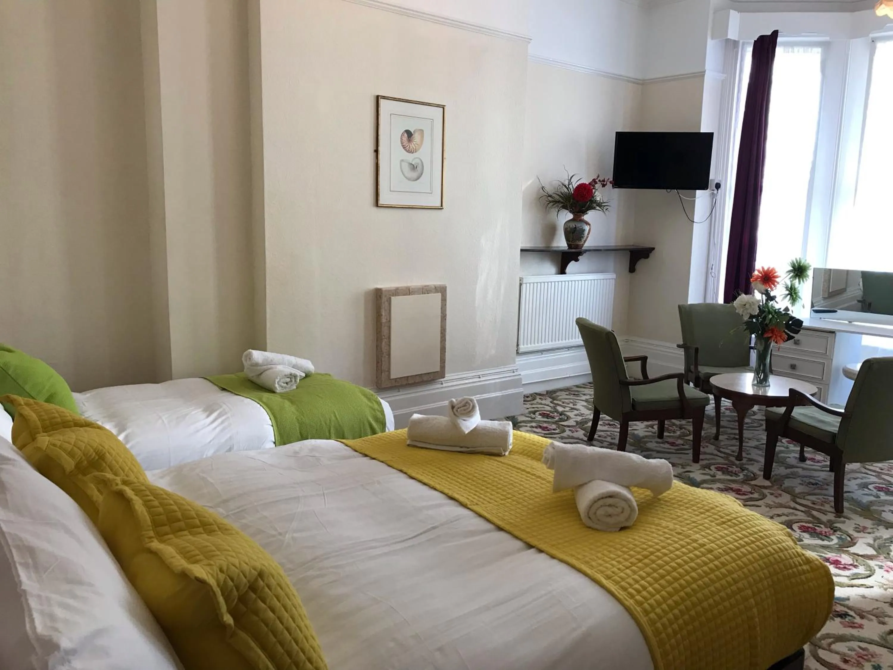 Bedroom in Pearl & Pebbles Eastbourne