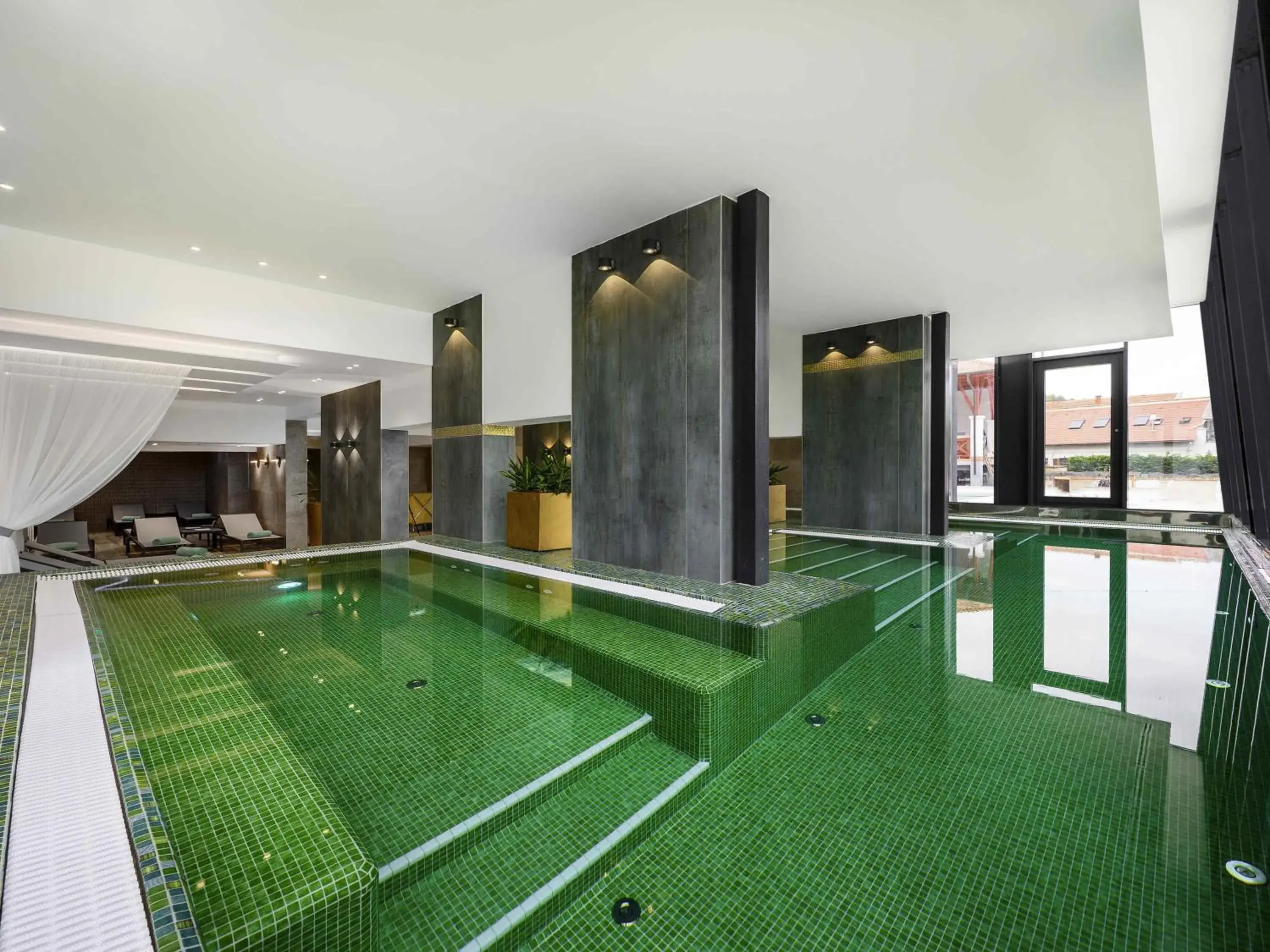 Pool view in Mercure Tokaj Center Pool view in Mercure Tokaj Center