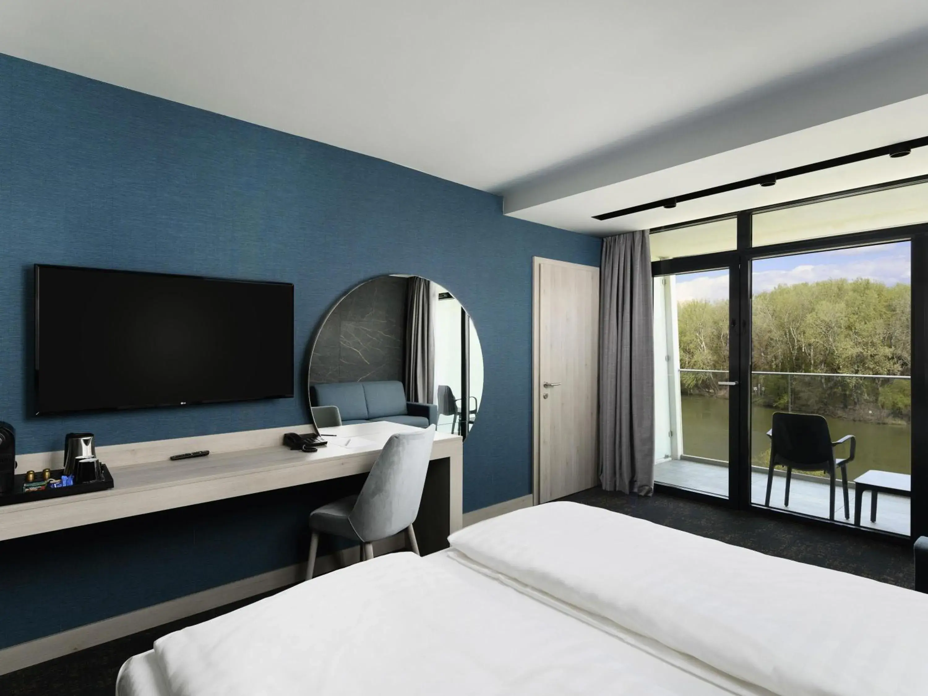 Bedroom, Bed in Mercure Tokaj Center Bedroom, Bed in Mercure Tokaj Center