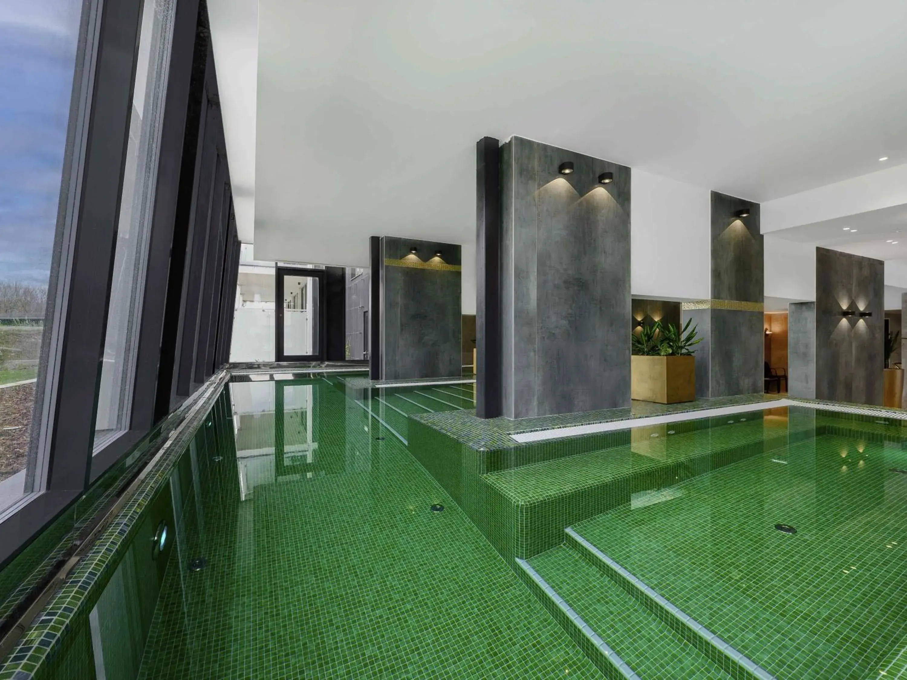 Pool view in Mercure Tokaj Center Pool view in Mercure Tokaj Center