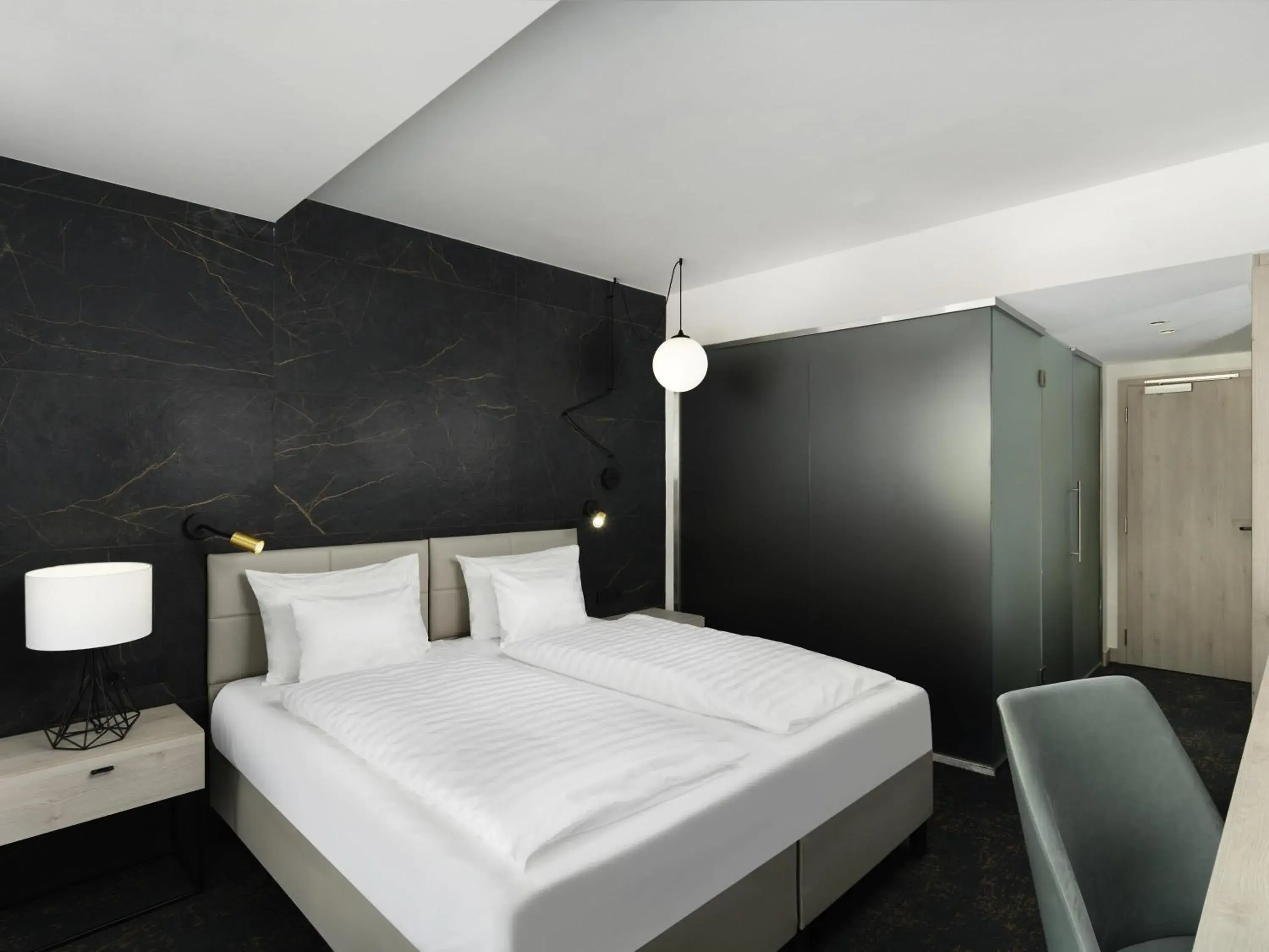 Bedroom, Bed in Mercure Tokaj Center Bedroom, Bed in Mercure Tokaj Center