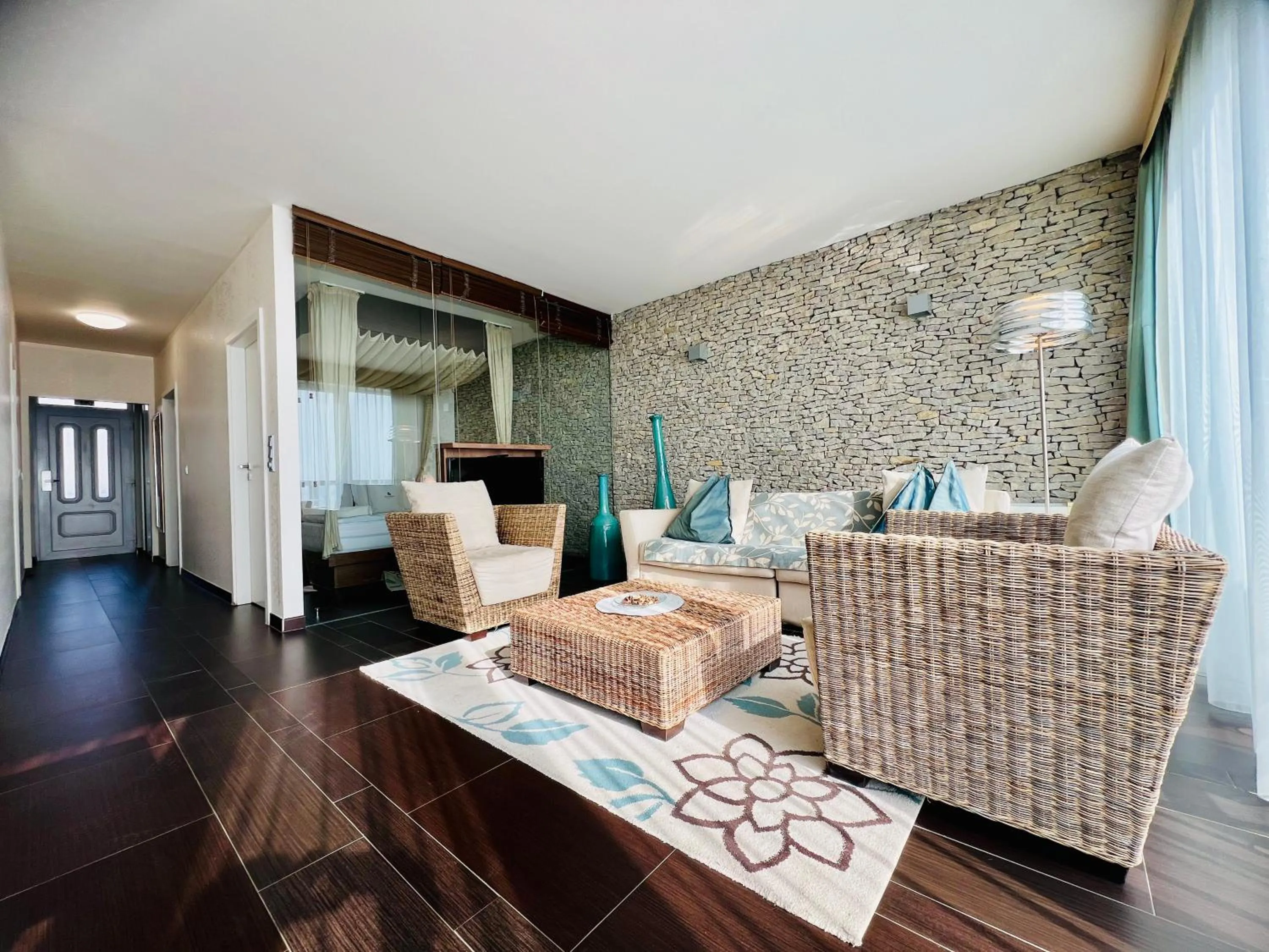 Living room in Echo Residence All Suite Hotel