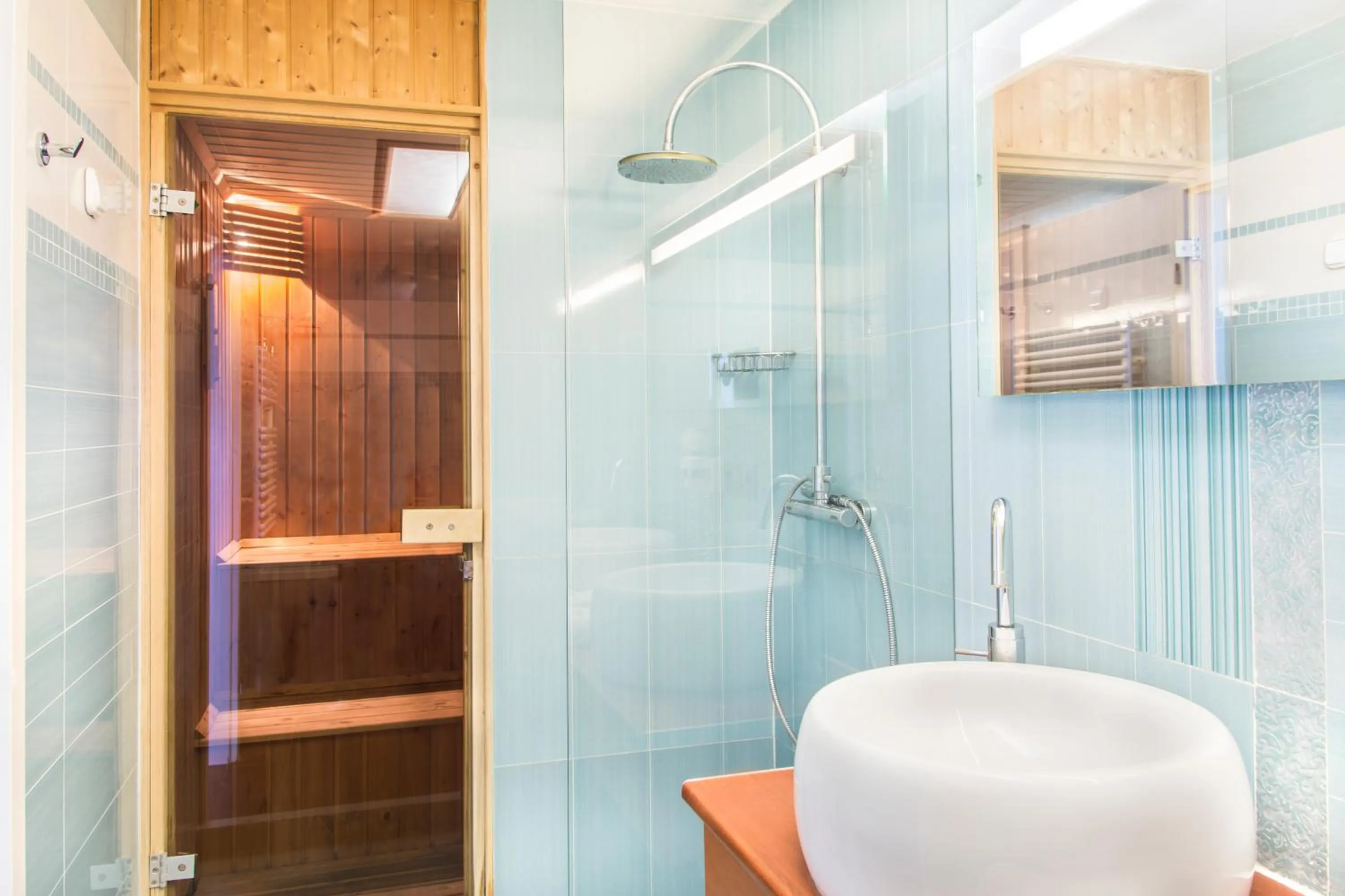 Sauna in Echo Residence All Suite Hotel