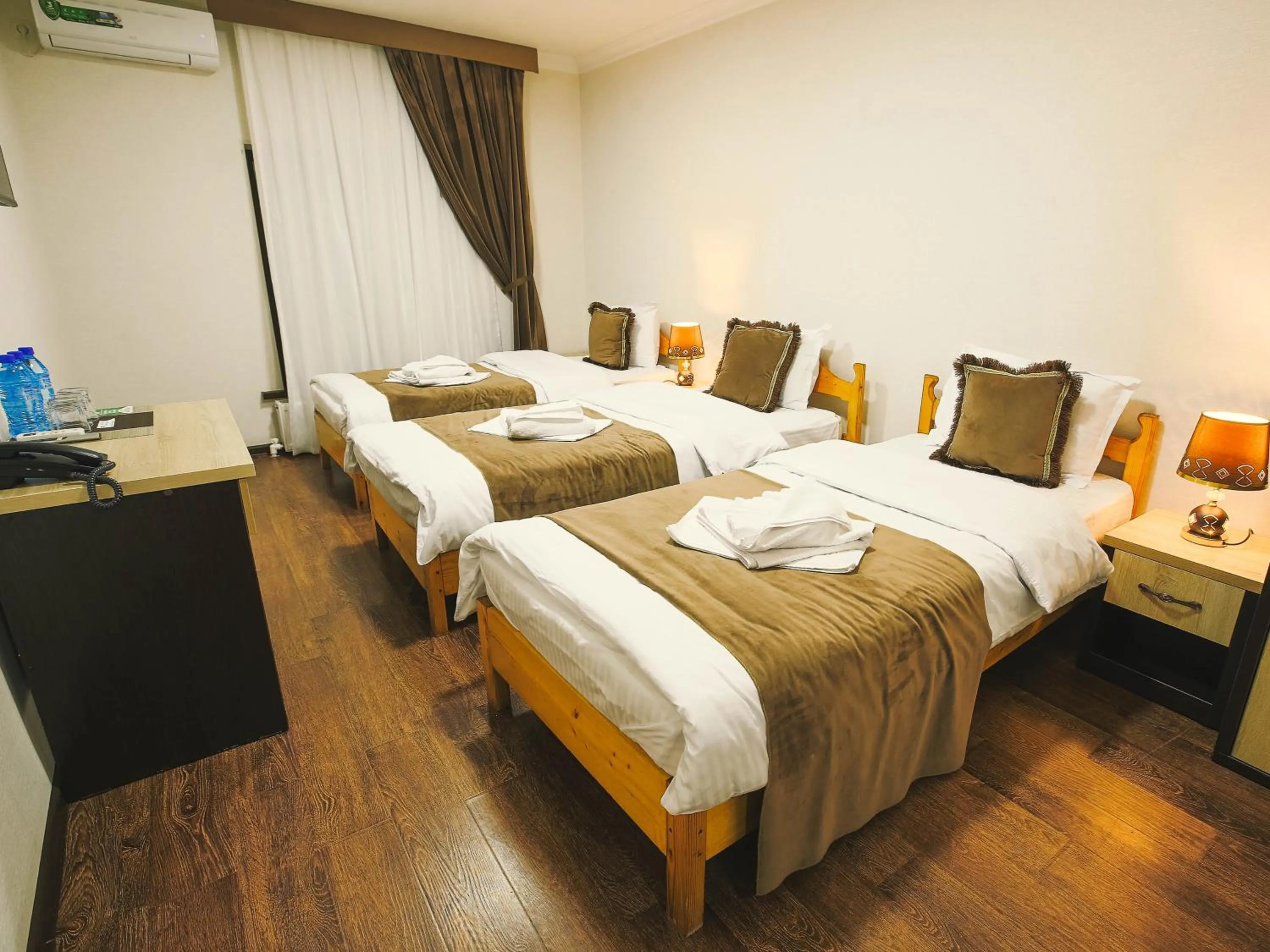 Bed in Rayyan Hotel Bukhara