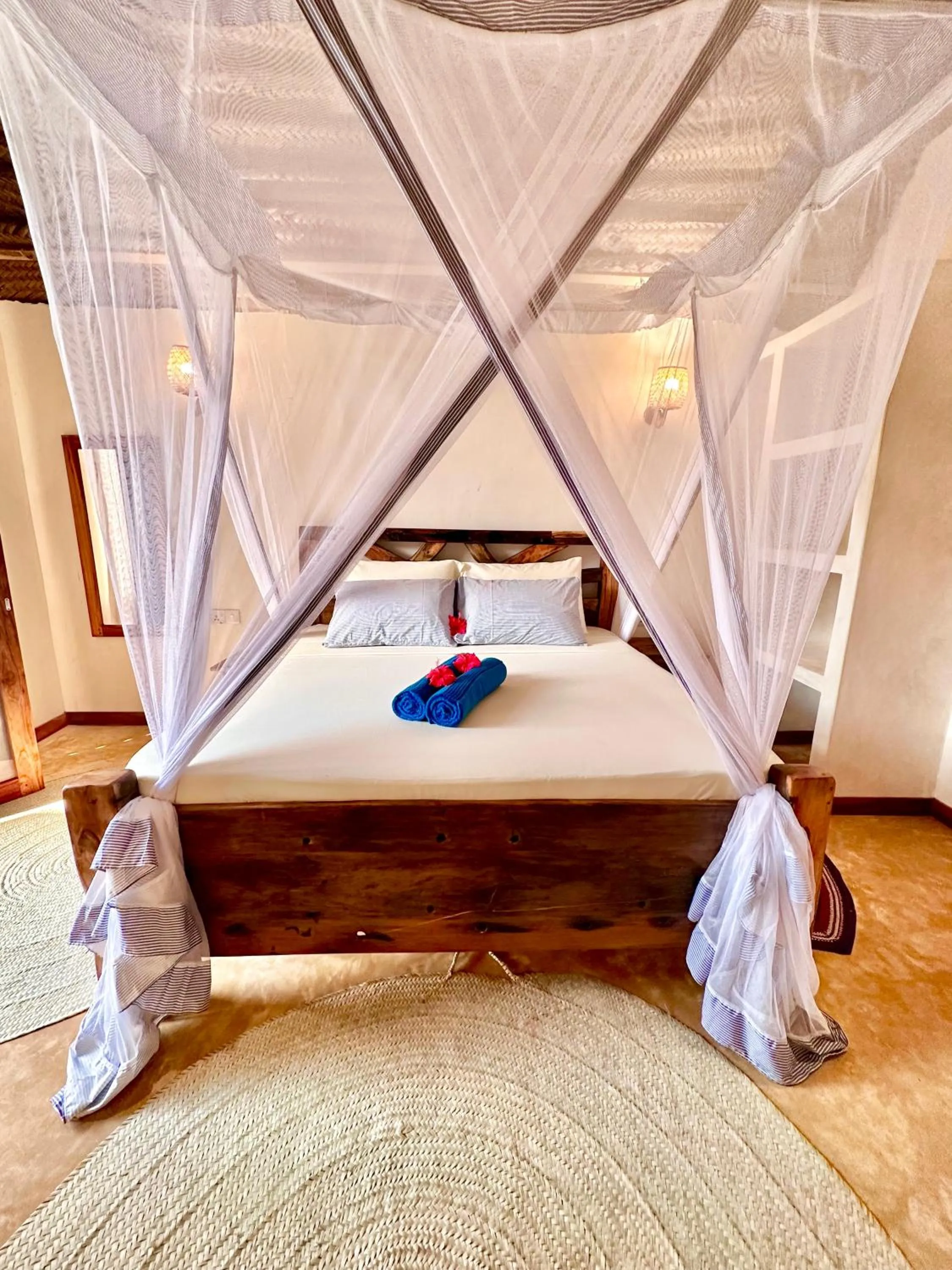 Bed in Chikachika Beach B&B