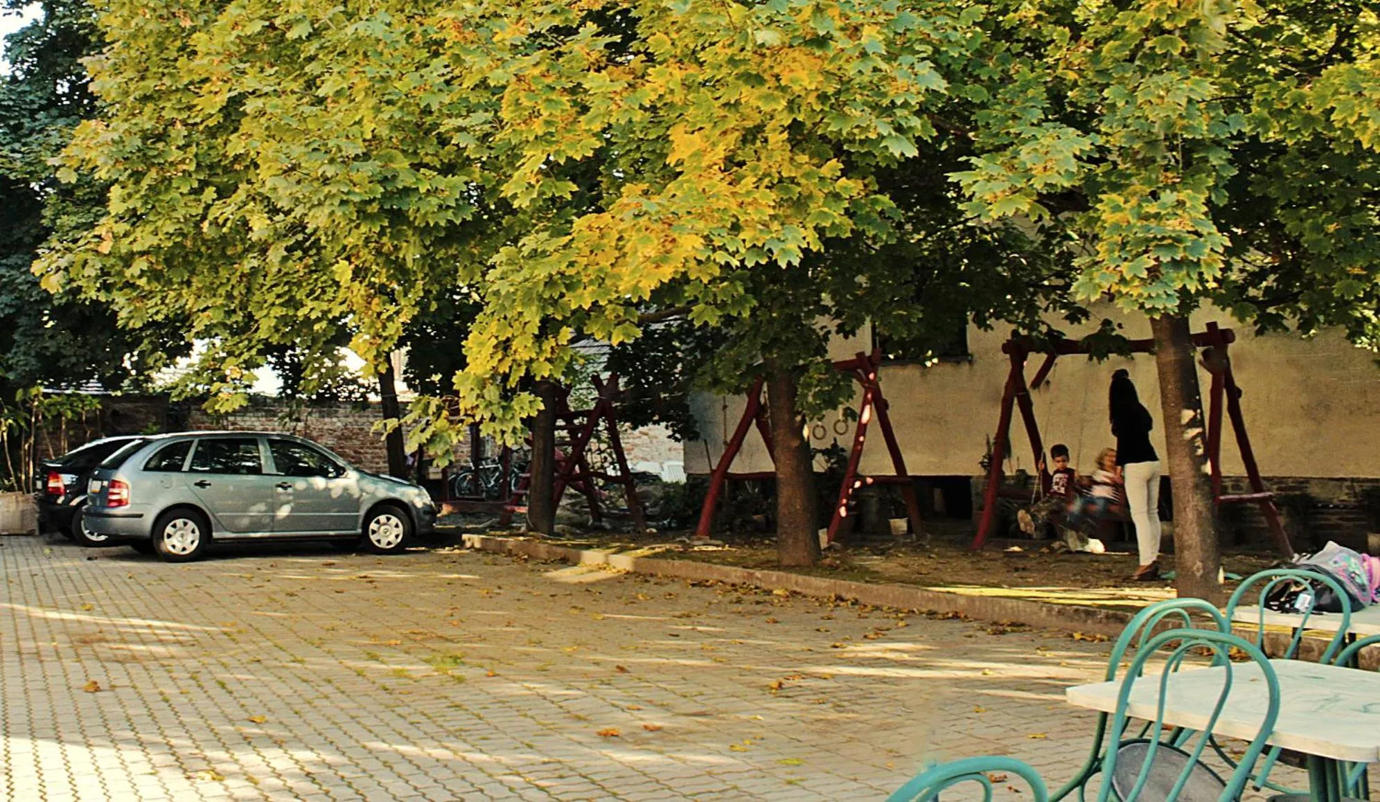 Patio in Thermal Panzió Sárvár