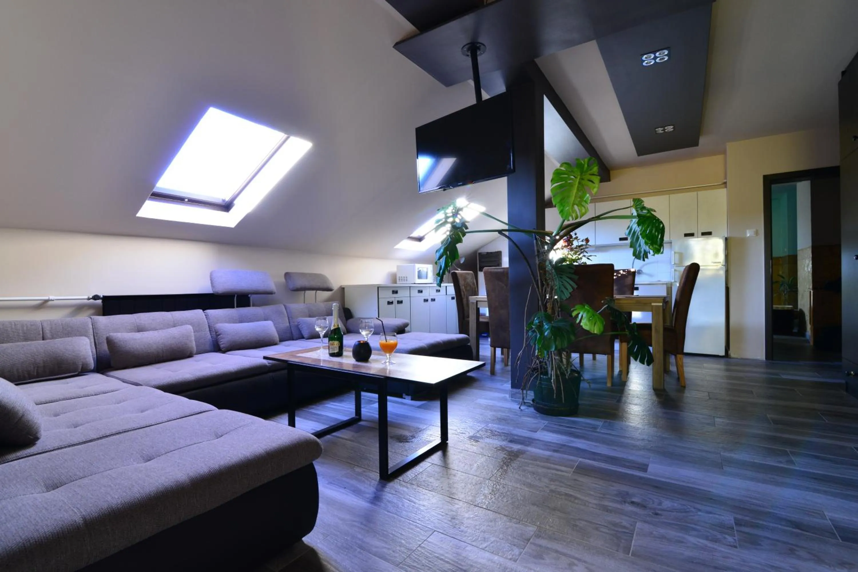 Living room in Thermal Panzió Sárvár