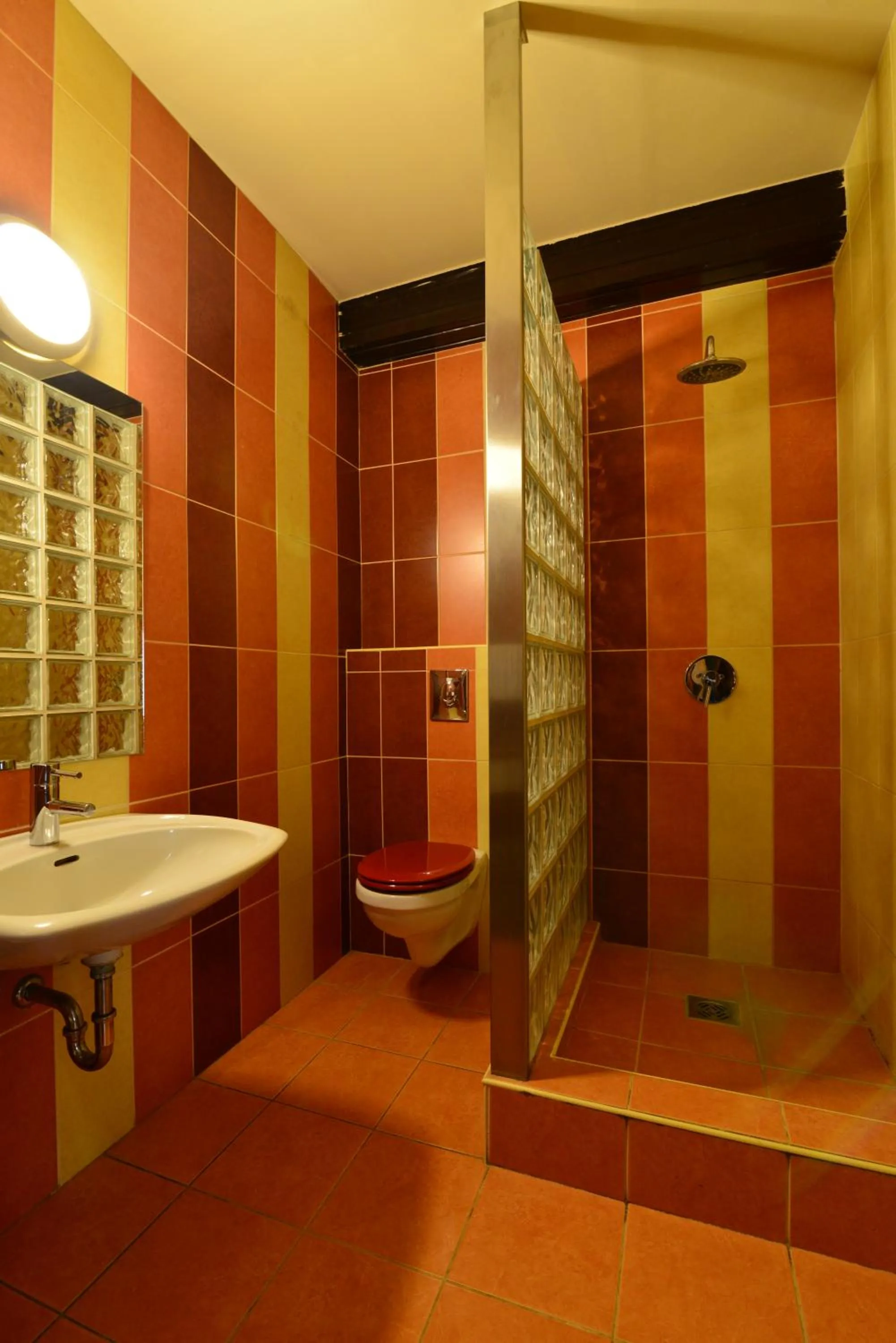 Shower in Thermal Panzió Sárvár