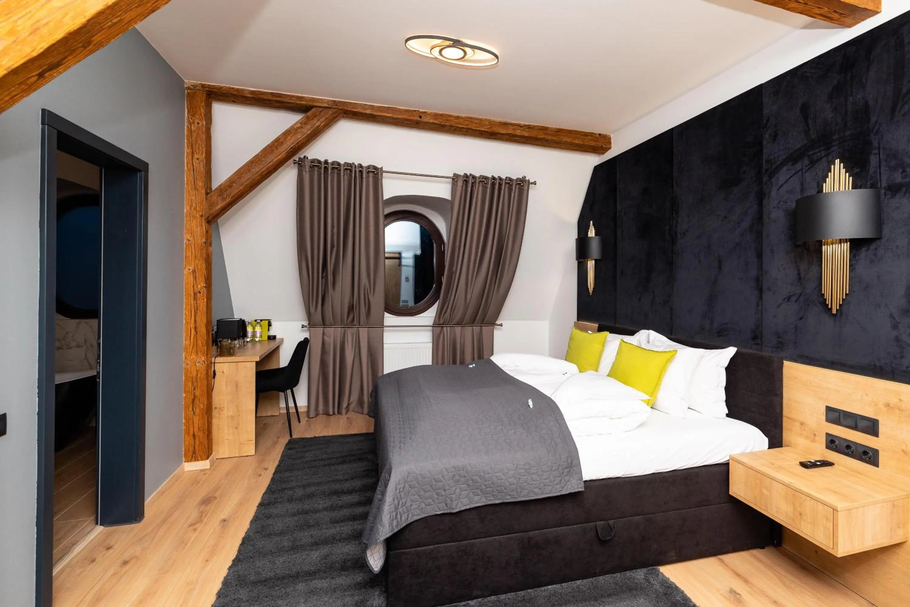 Bedroom, Bed in Haller Boutique