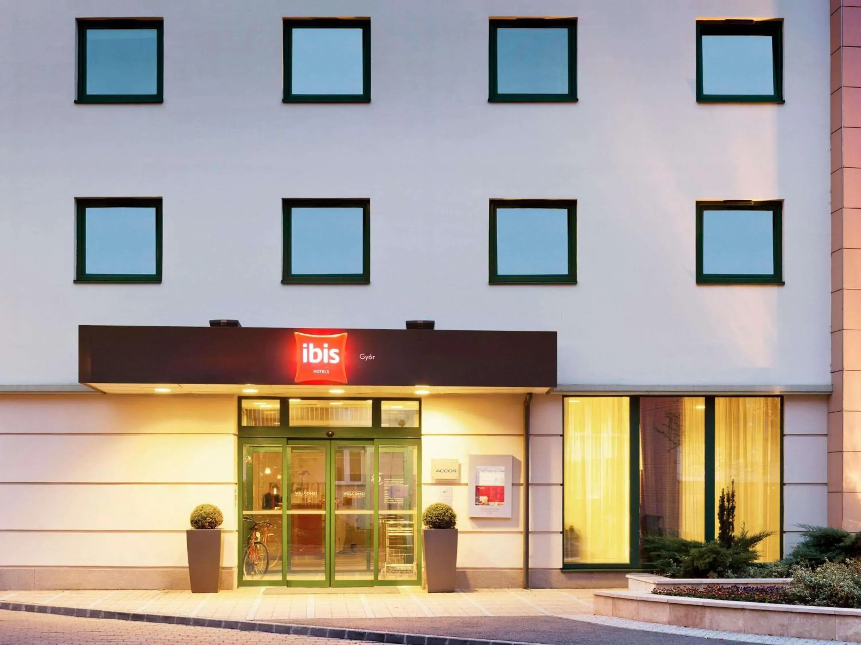 Property building in Ibis Győr Property building in Ibis Győr