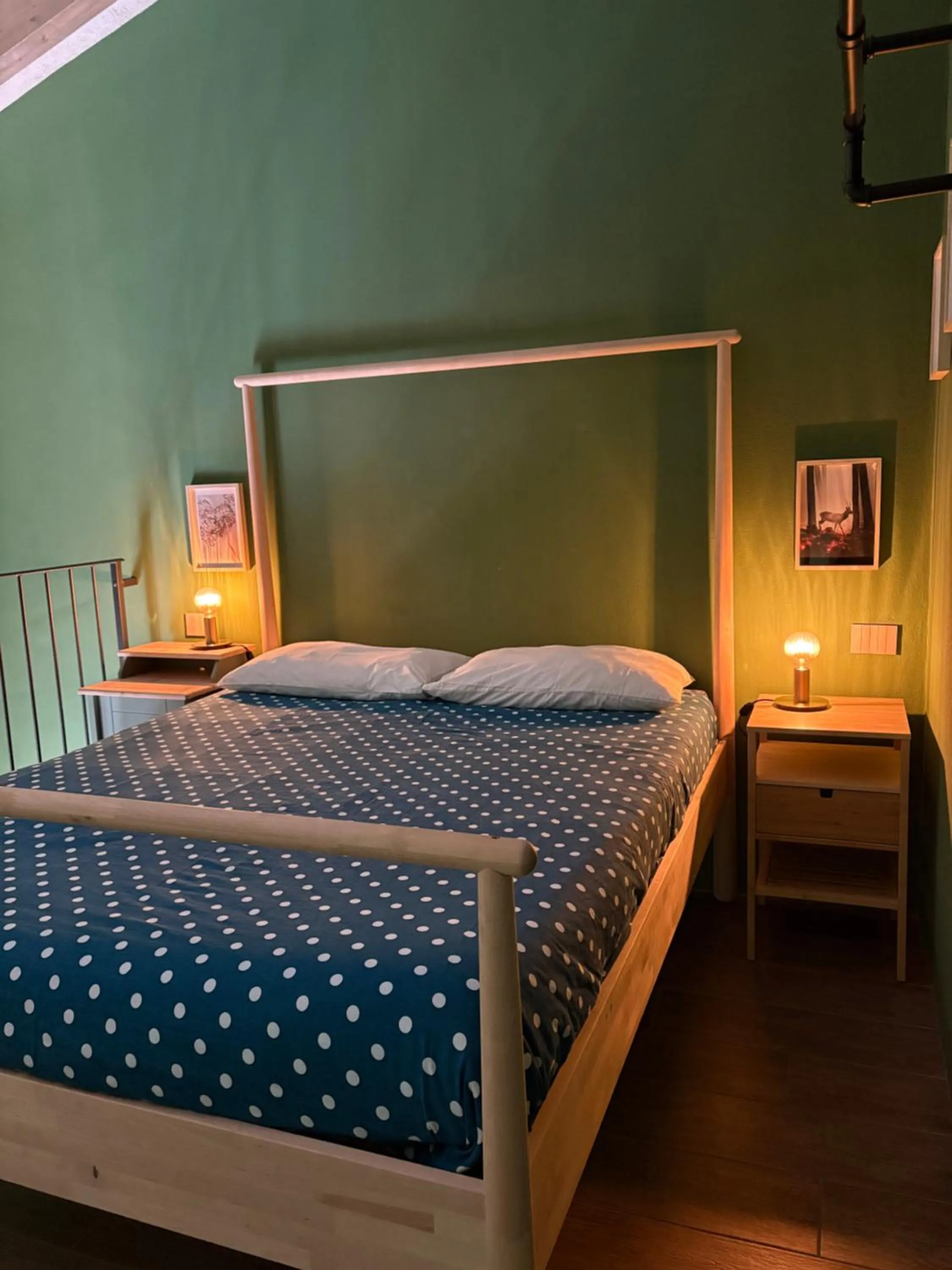 Bed in Sala dell Estate Guest House