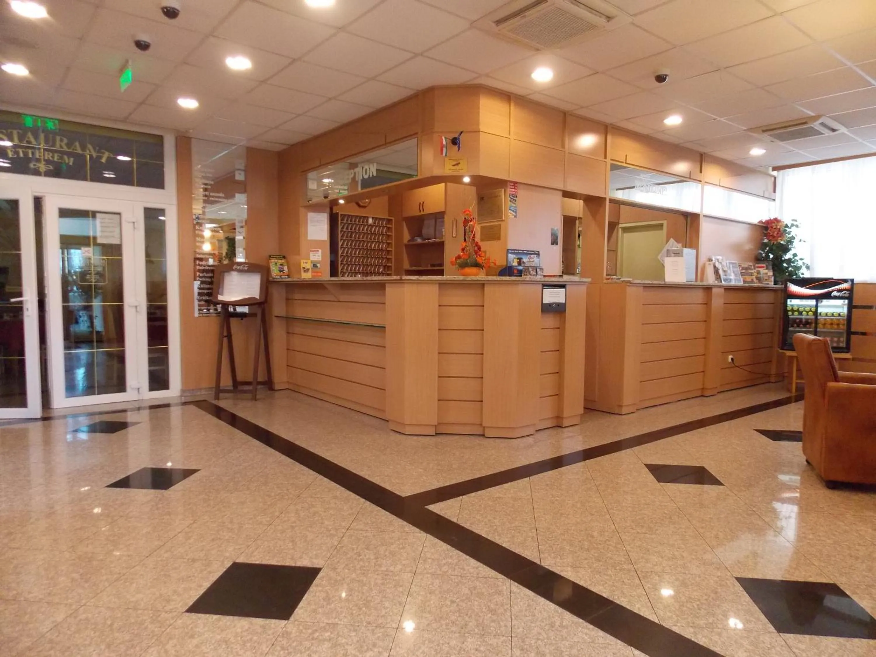Lobby or reception in Hotel Zuglo