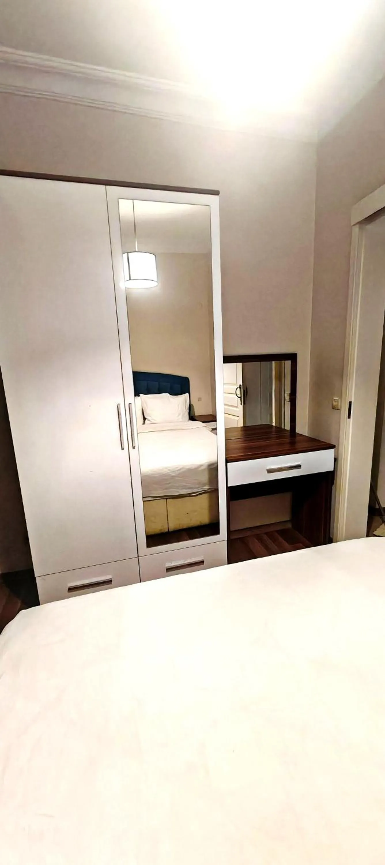 Bed in Mimoza İstiklal Apart Hotel