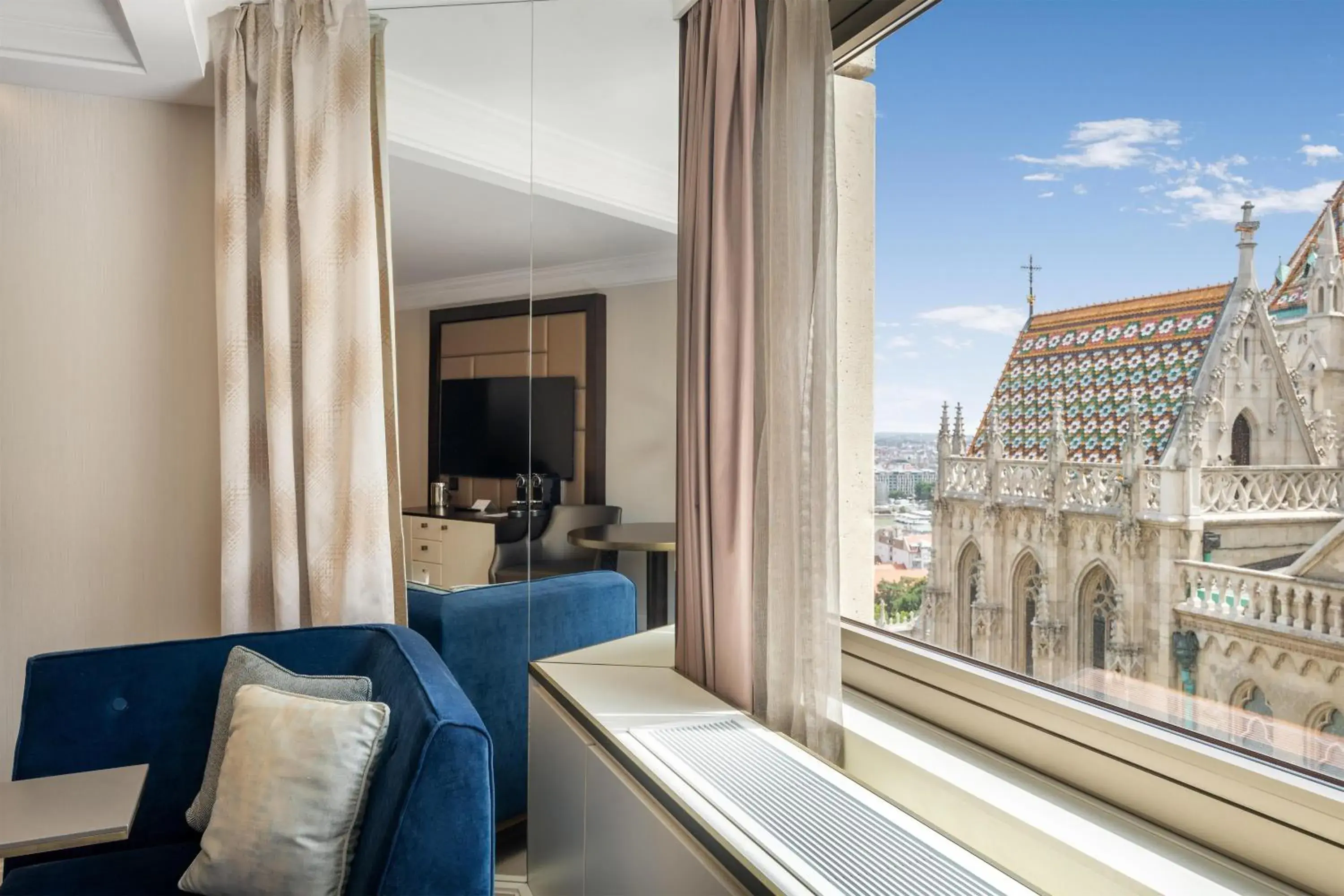 View (from property/room) in Hilton Budapest View (from property/room) in Hilton Budapest