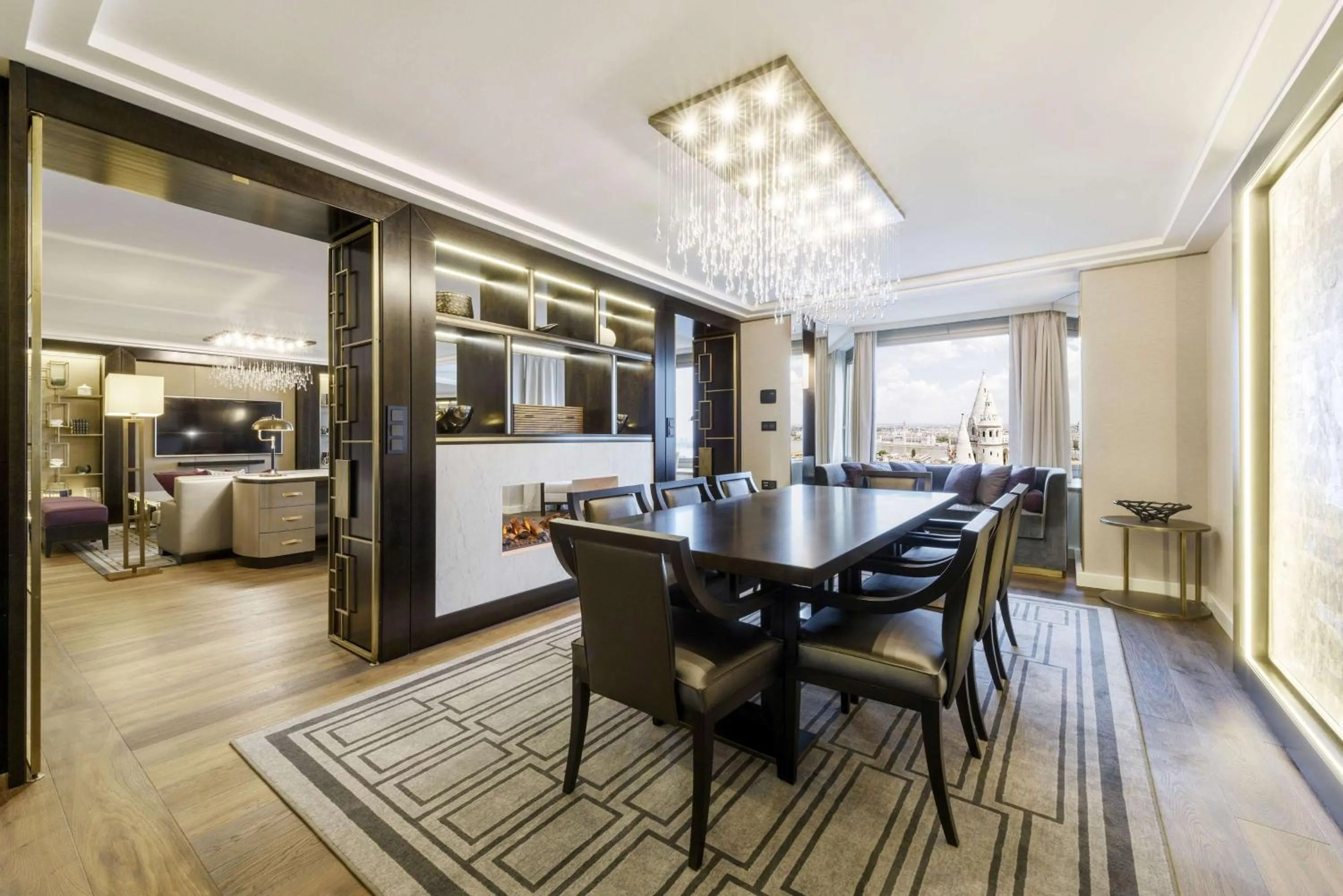 Bedroom in Hilton Budapest