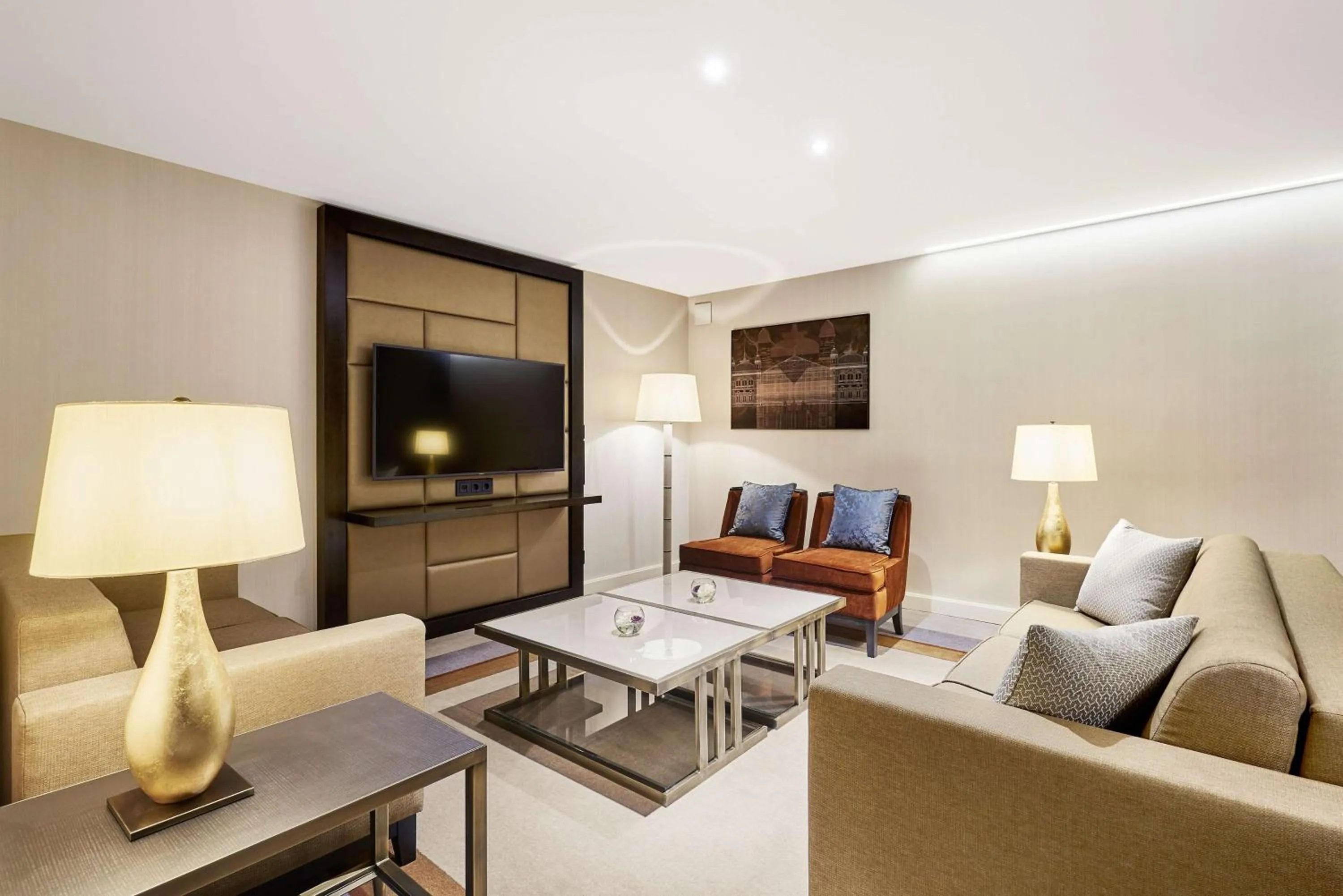 Bedroom in Hilton Budapest